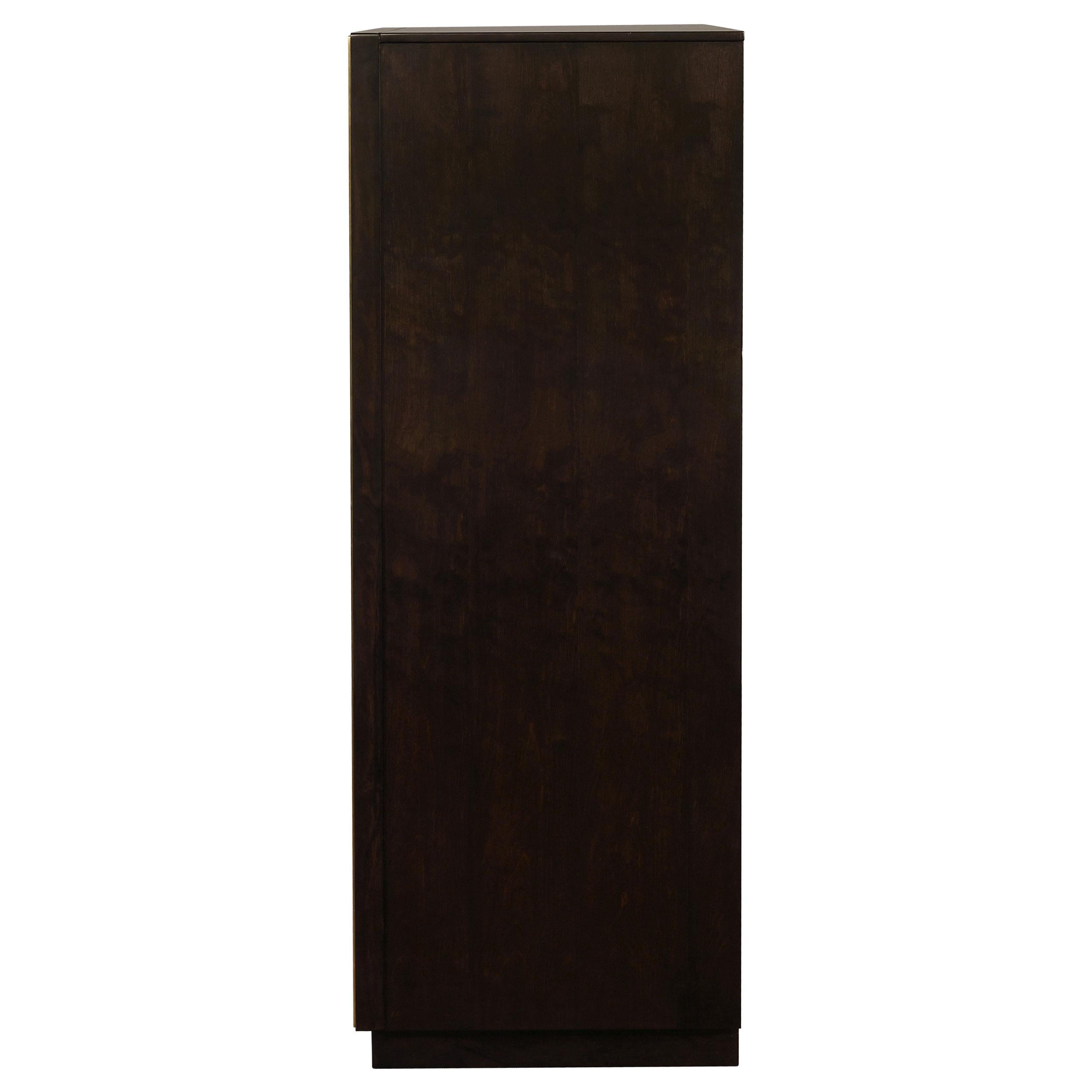  Coaster Furniture Durango 223265 5-Drawer Bedroom Chest - Smoked Peppercorn IMAGE 4