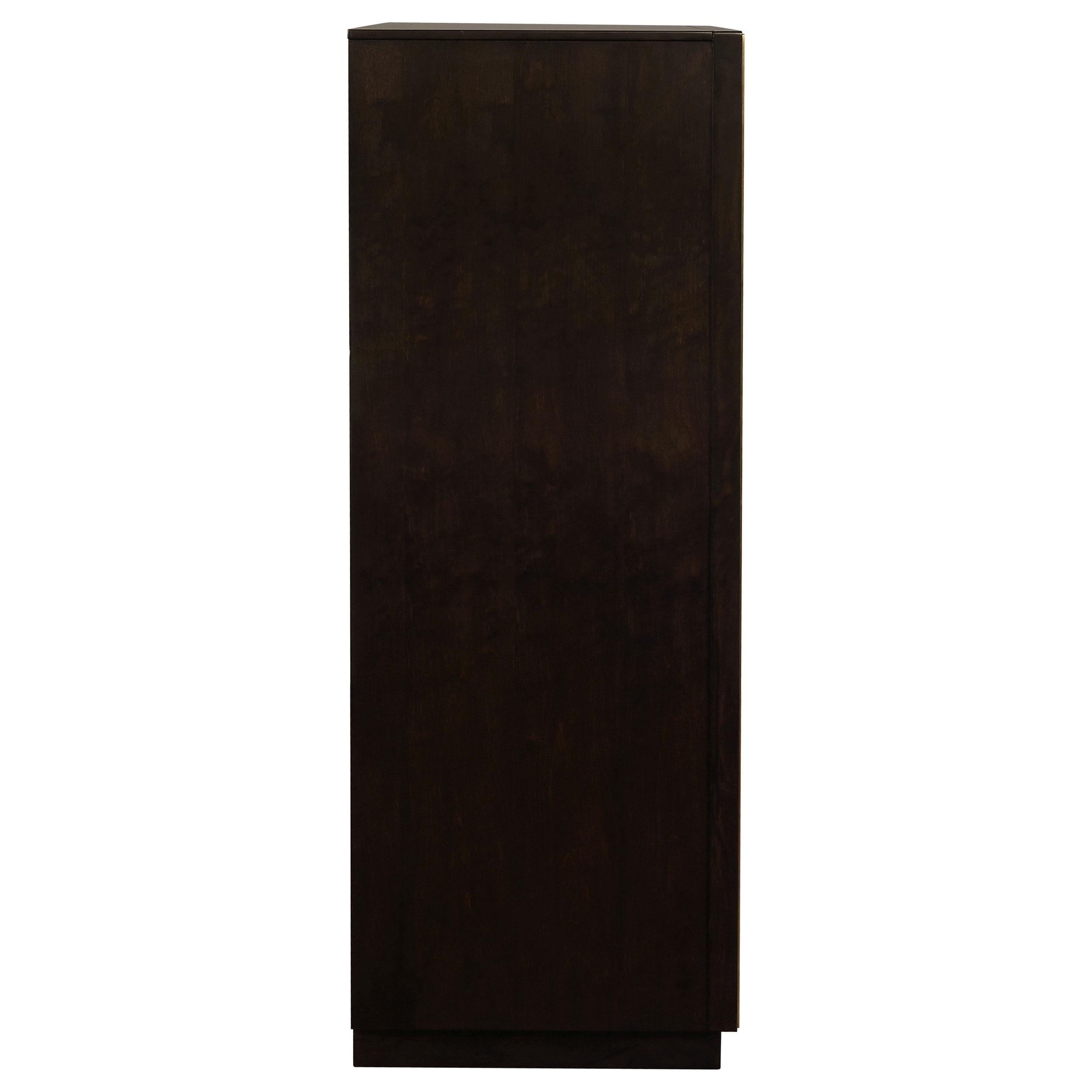  Coaster Furniture Durango 223265 5-Drawer Bedroom Chest - Smoked Peppercorn IMAGE 8