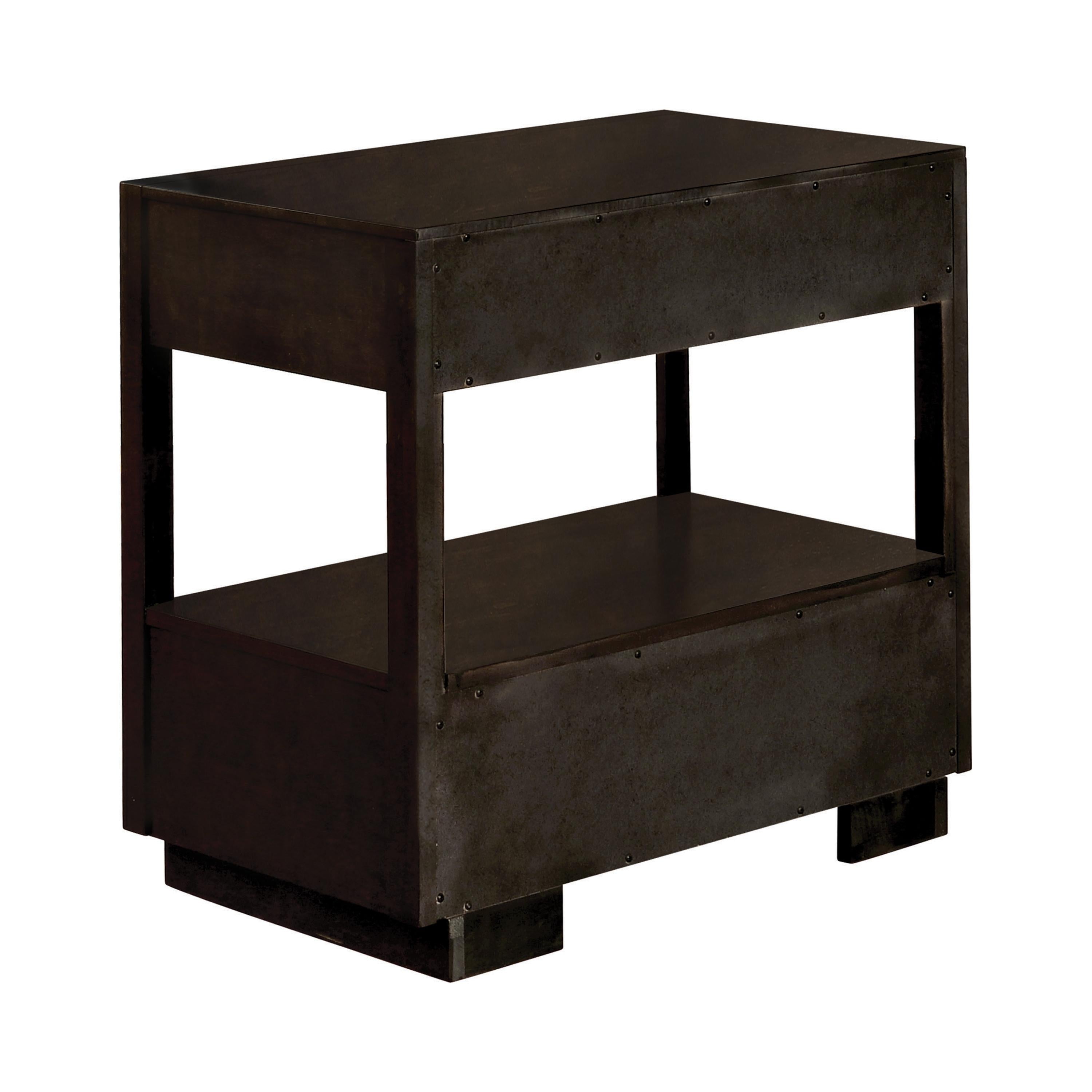  Coaster Furniture Durango 223262 2-Drawer Nightstand - Smoked Peppercorn IMAGE 4