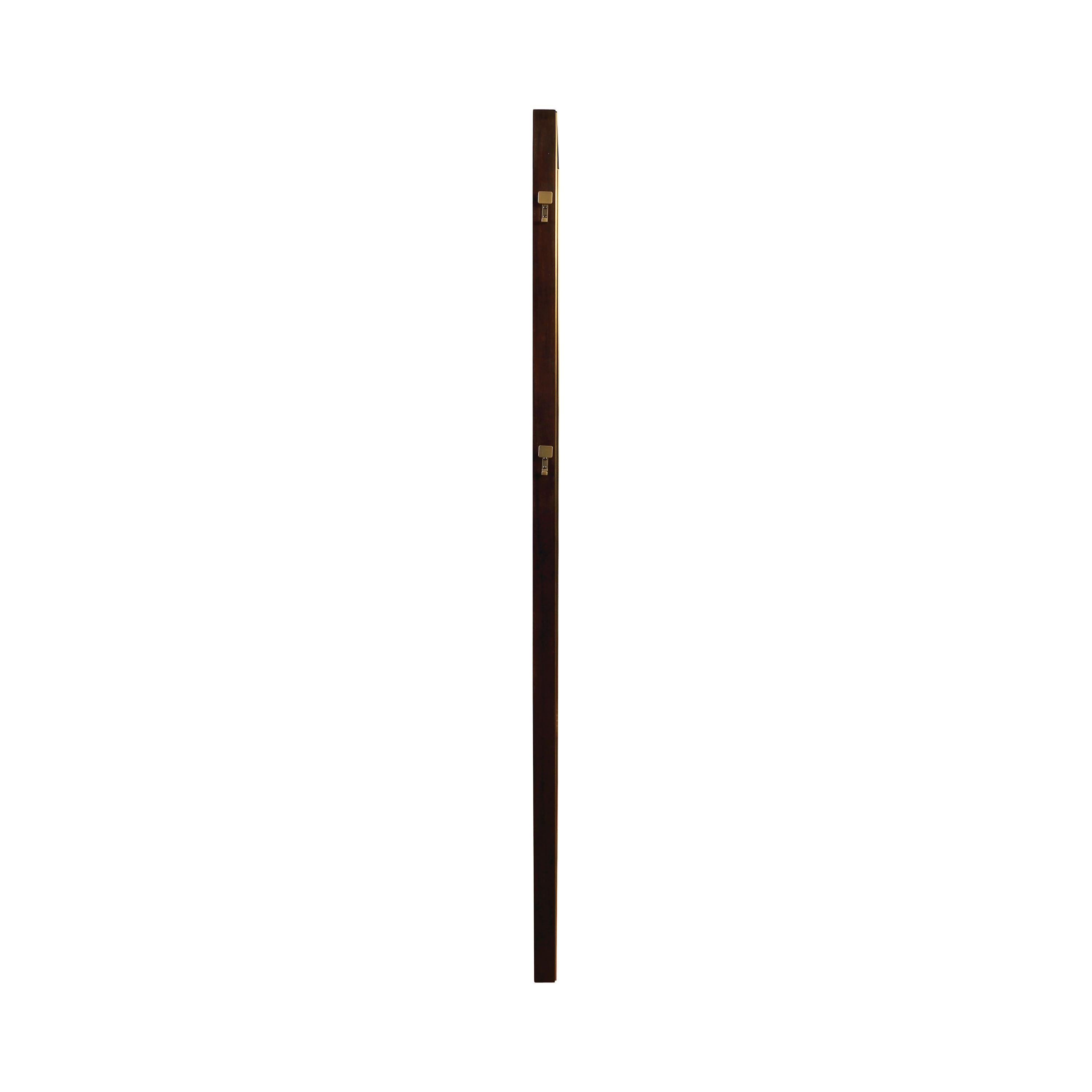  Coaster Furniture Durango 223270 80-inch Standing Floor Mirror - Smoked Peppercorn IMAGE 2