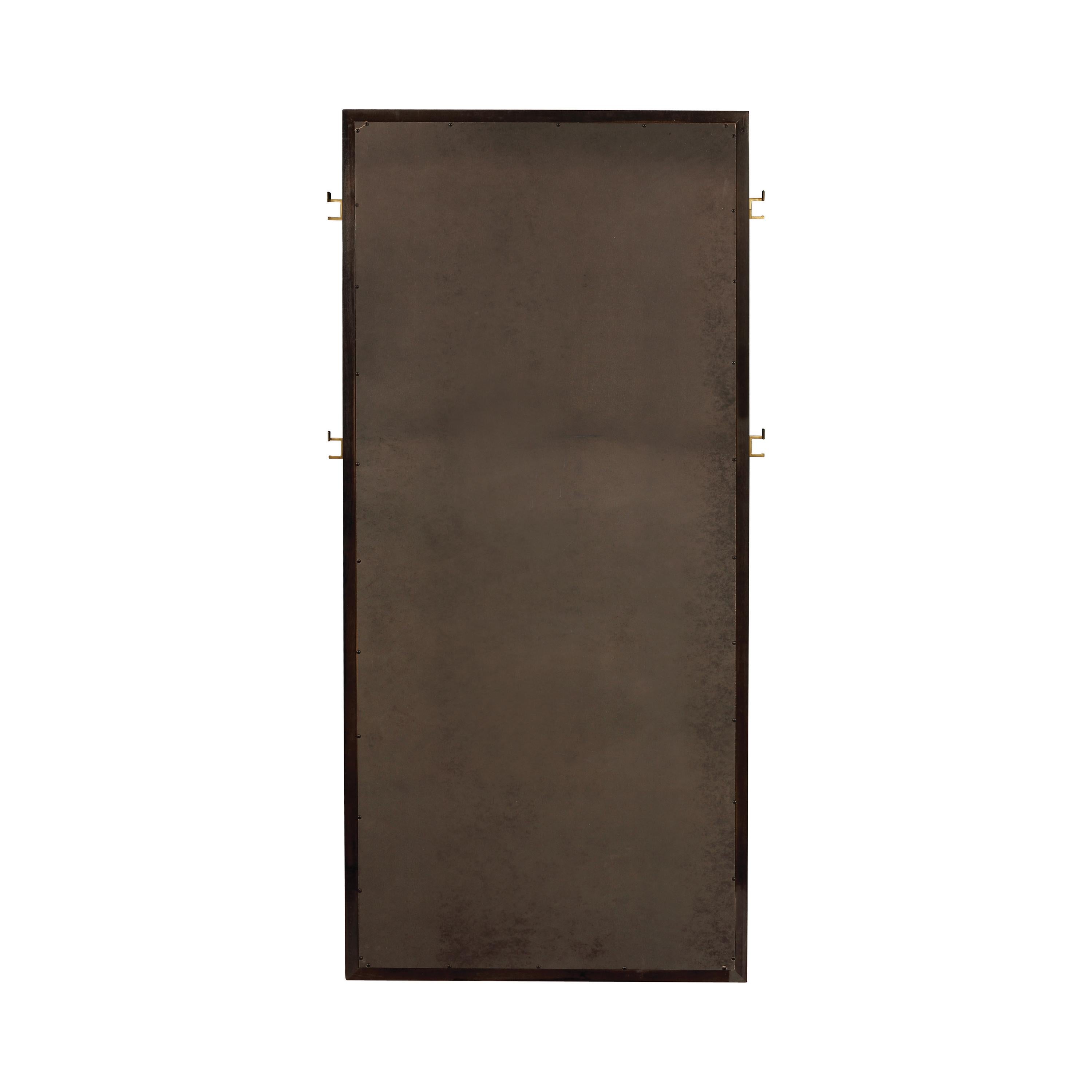  Coaster Furniture Durango 223270 80-inch Standing Floor Mirror - Smoked Peppercorn IMAGE 3