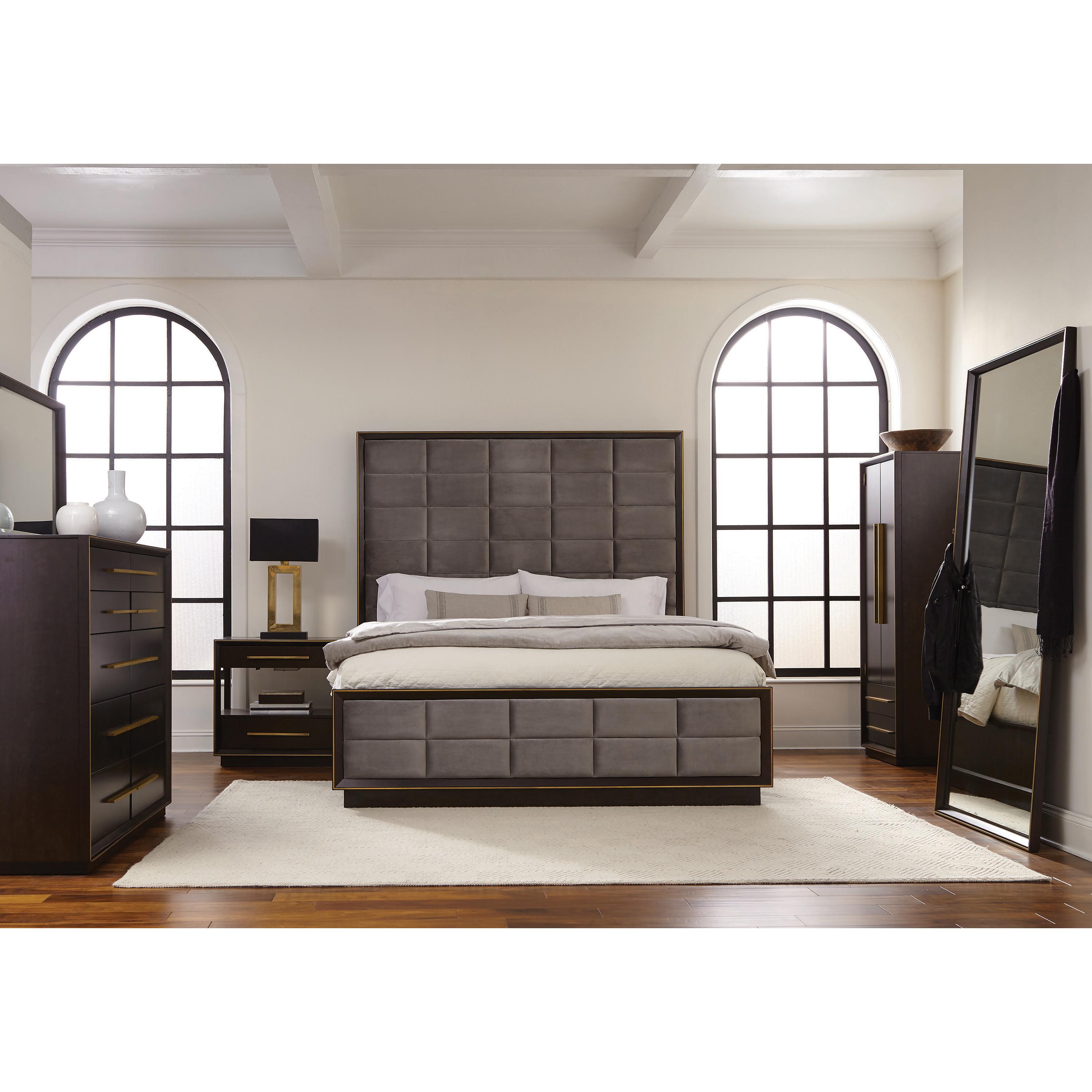  Coaster Furniture Durango 223270 80-inch Standing Floor Mirror - Smoked Peppercorn IMAGE 4