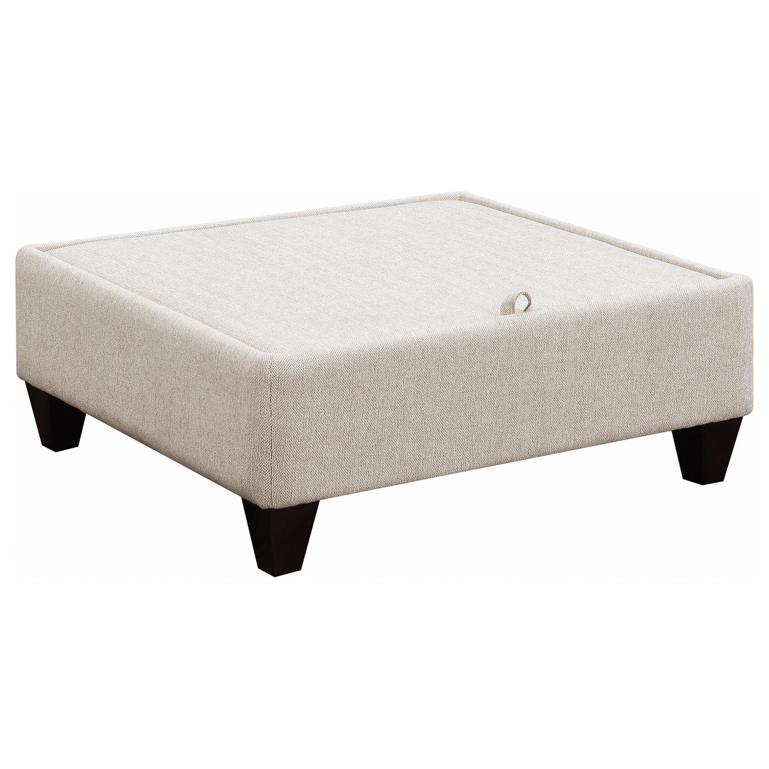  Coaster Furniture Mcloughlin 501840 Upholstered Sloped Arm Sectional Sofa - Platinum IMAGE 7