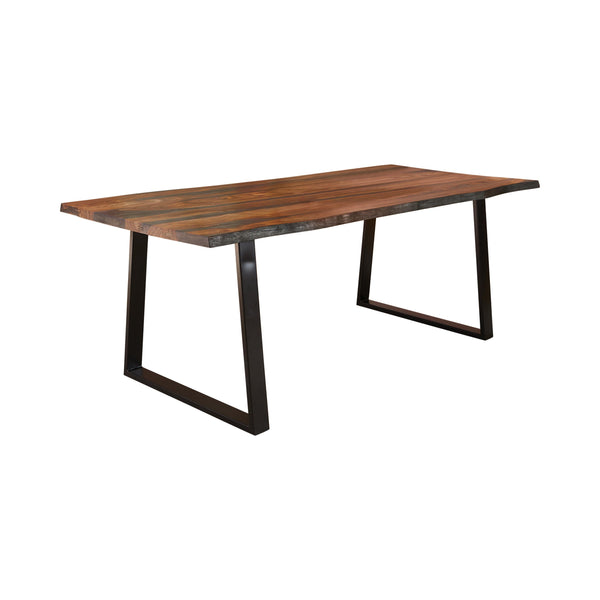 Coaster Furniture Ditman 110181 80-inch Live Edge Dining Table - Grey Sheesham