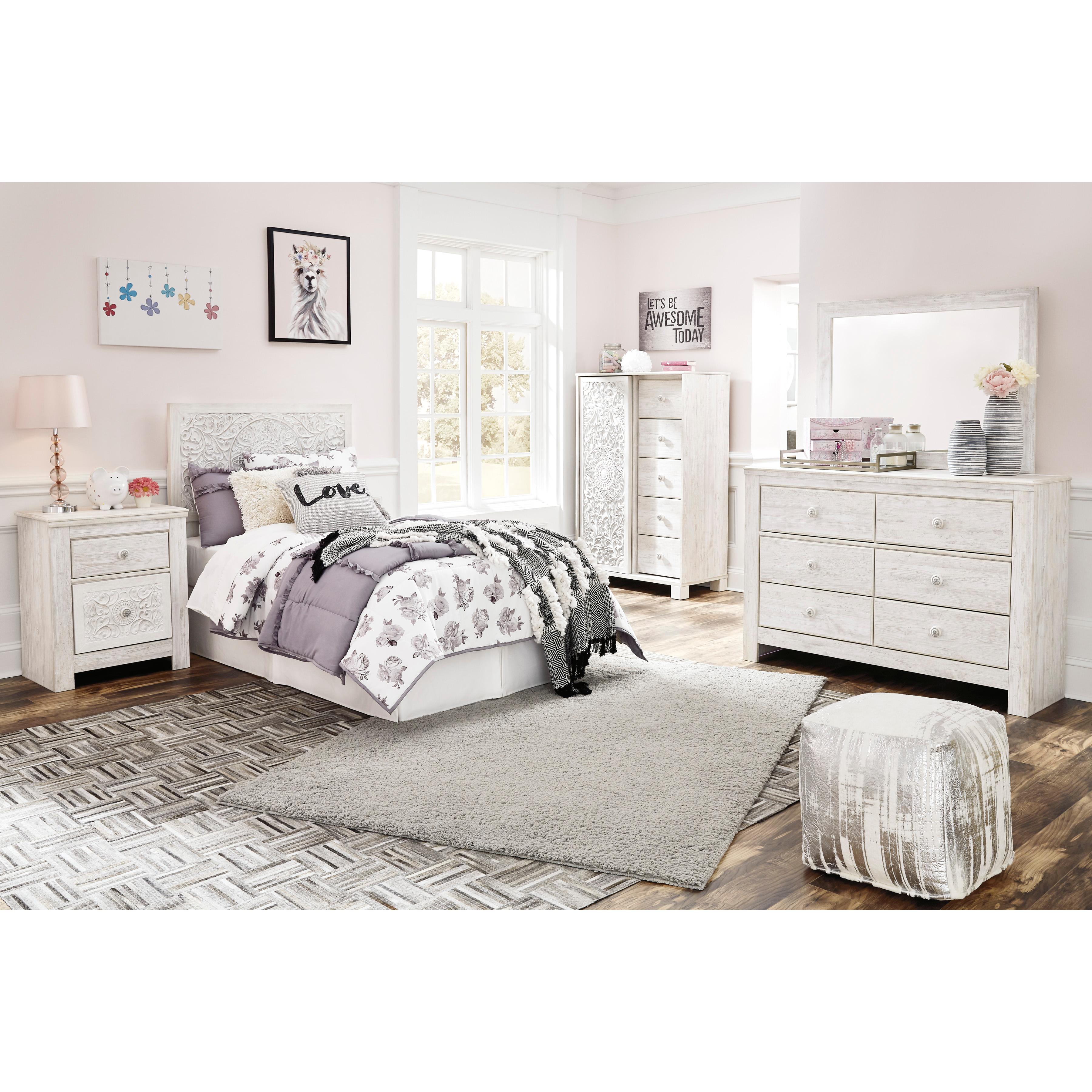  Signature Design by Ashley Paxberry B181-92 Two Drawer Night Stand IMAGE 10
