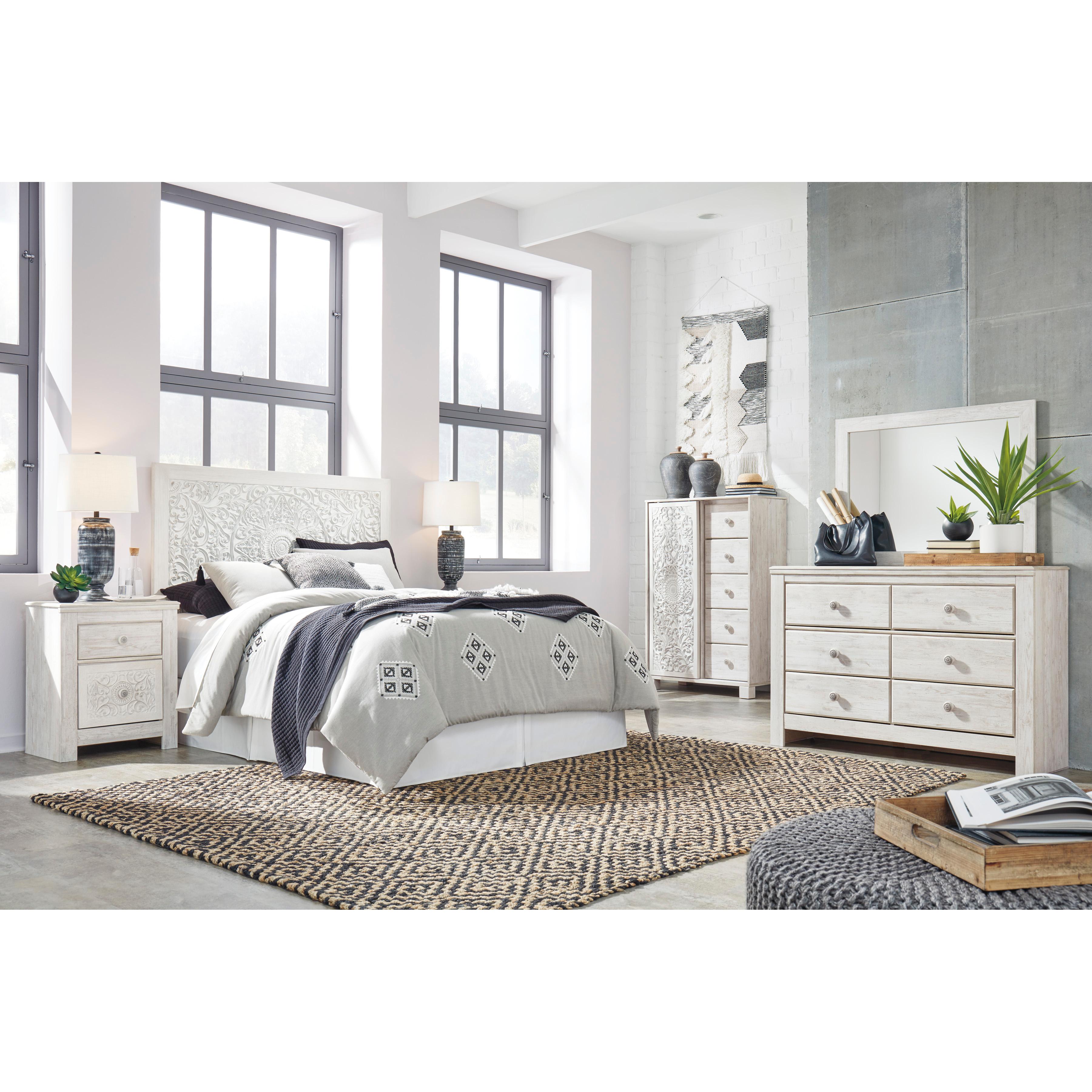  Signature Design by Ashley Paxberry B181-92 Two Drawer Night Stand IMAGE 12