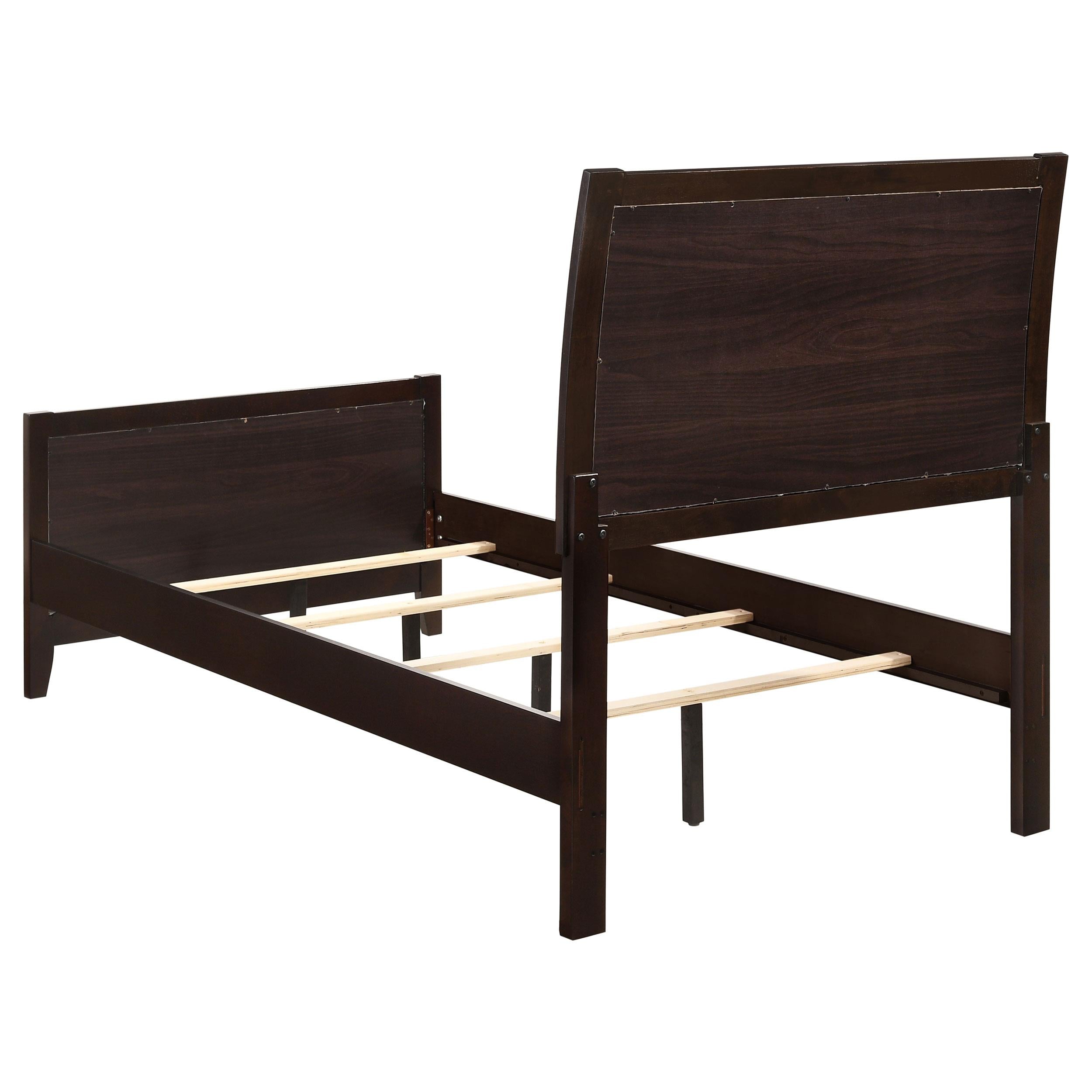  Size_Twin --  Coaster Furniture Carlton Upholstered Panel Bed IMAGE 3
