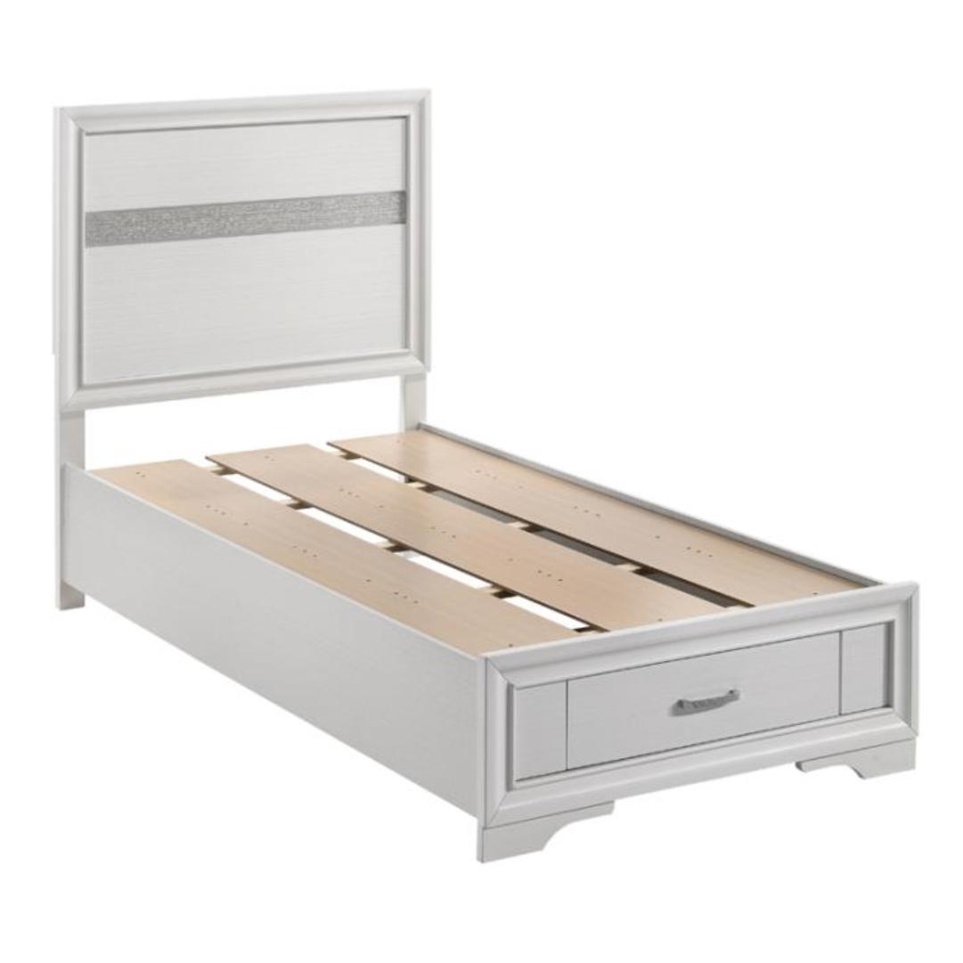  Size_Twin --  Coaster Furniture Miranda Panel Bed with Storage IMAGE 3