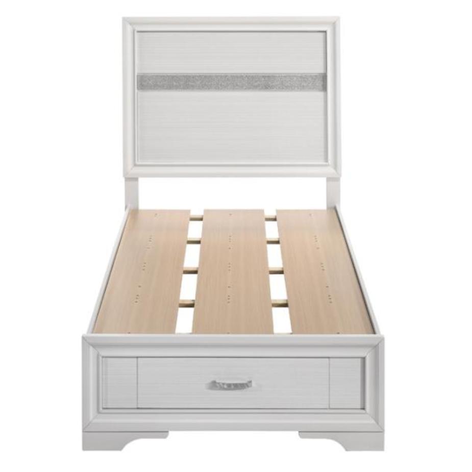  Size_Twin --  Coaster Furniture Miranda Panel Bed with Storage IMAGE 4