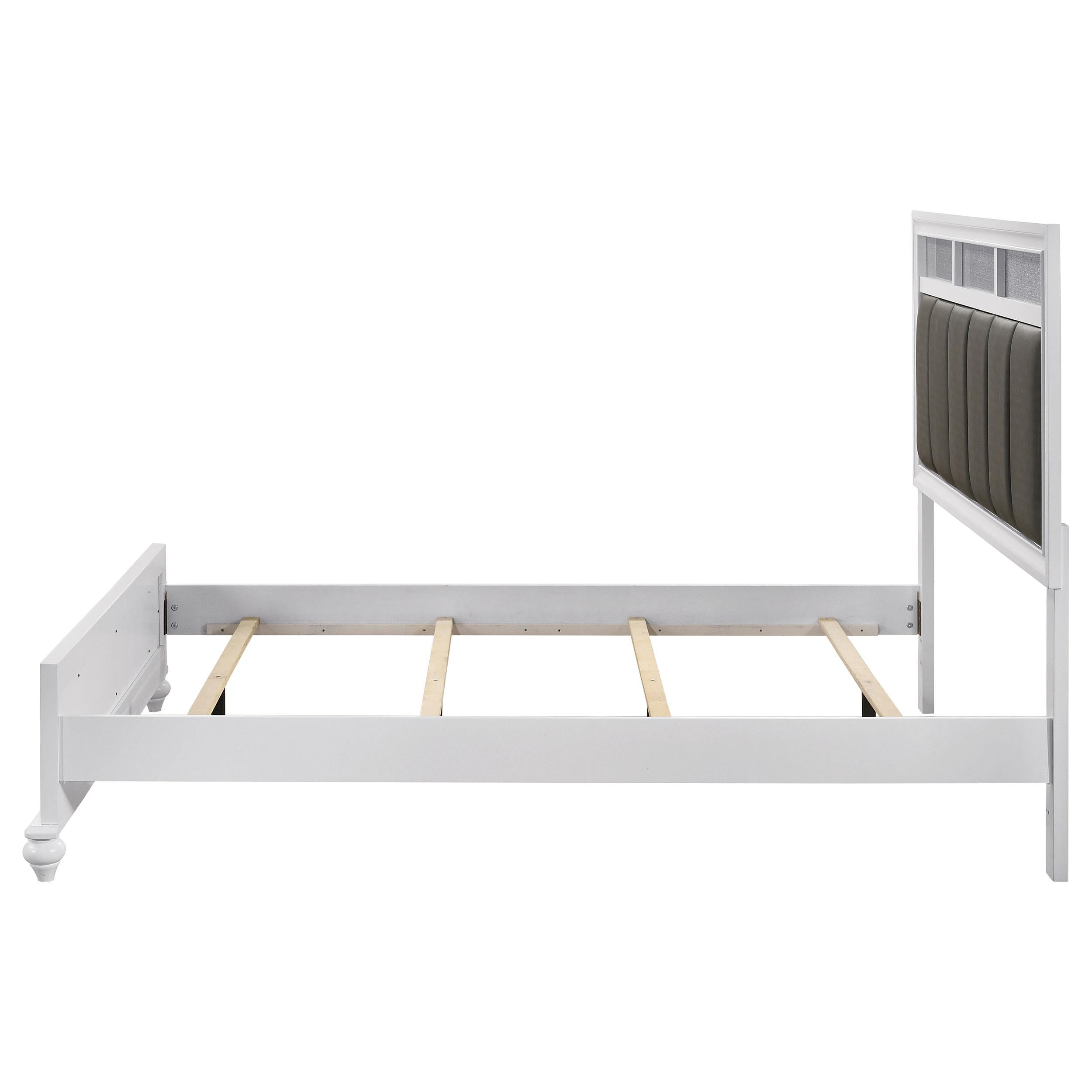  Size_Queen --  Coaster Furniture Barzini Upholstered Panel Bed IMAGE 5