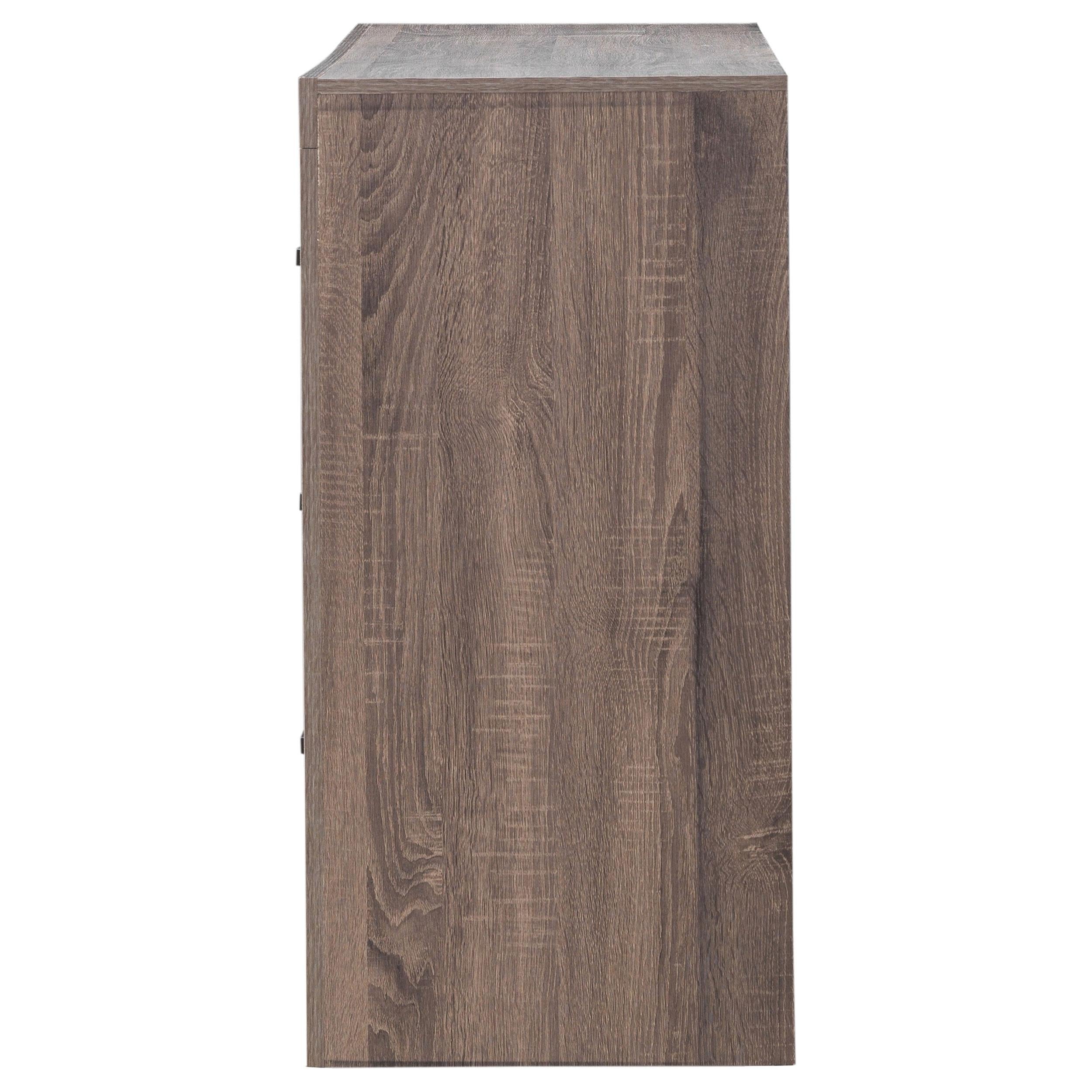  Coaster Furniture Brantford 207043 6-Drawer Dresser - Barrel Oak IMAGE 4