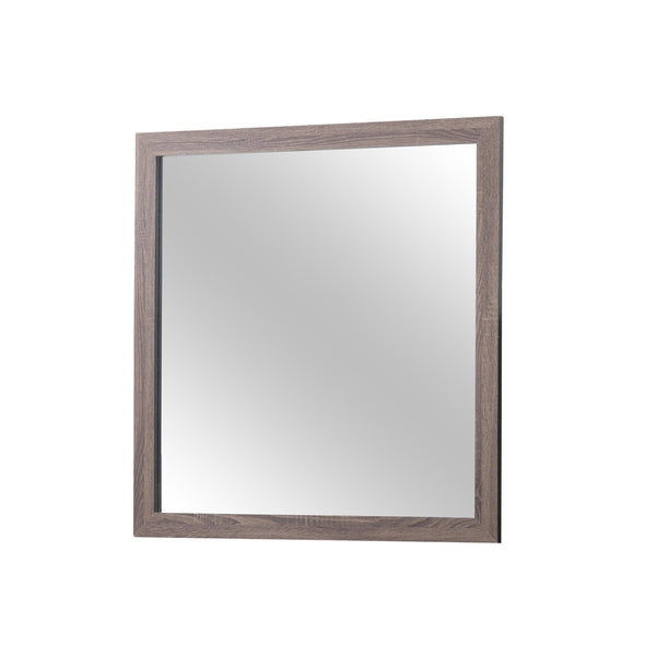 Coaster Furniture Brantford 207044 Dresser Mirror - Barrel Oak