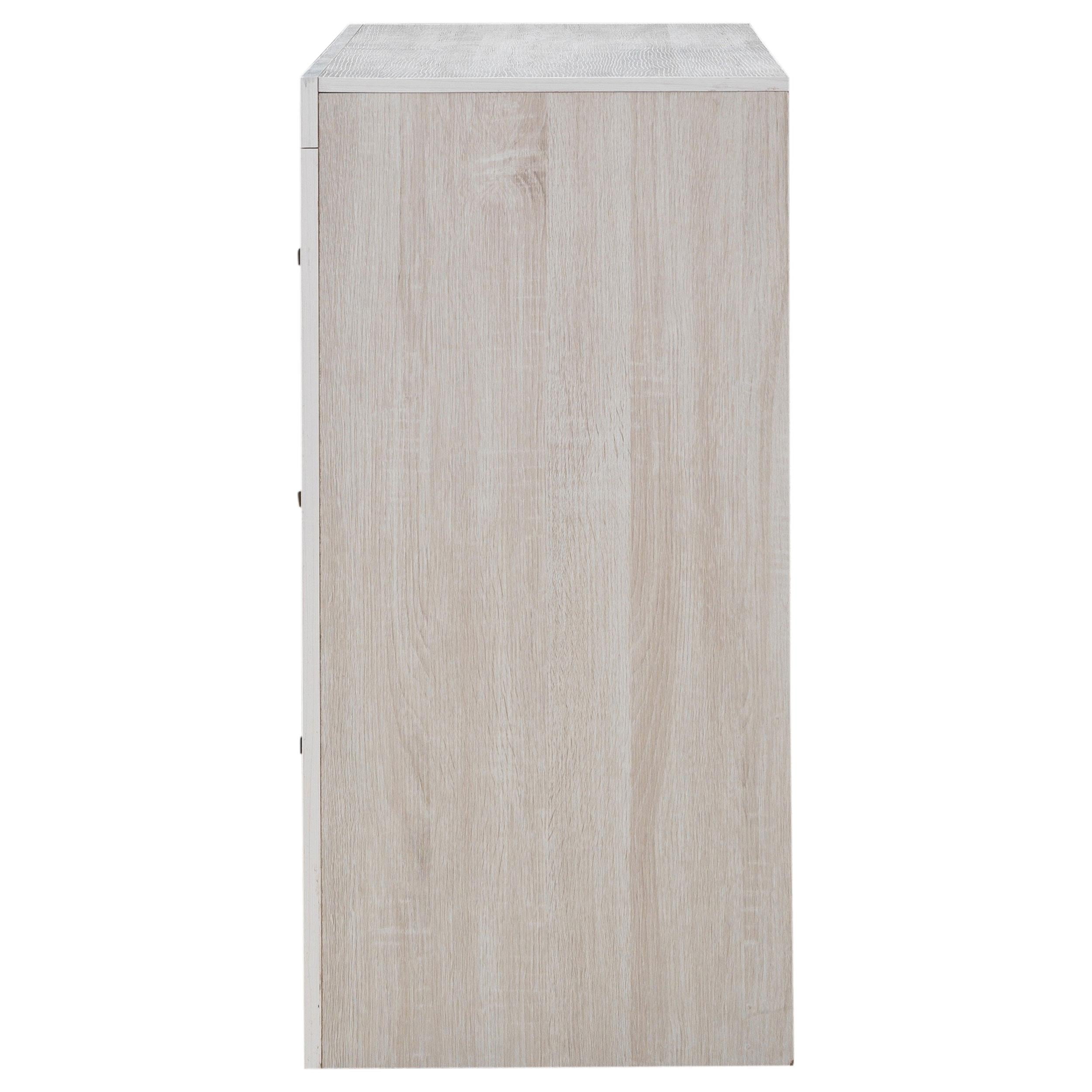  Coaster Furniture Brantford 207053 6-Drawer Dresser - Coastal White IMAGE 4