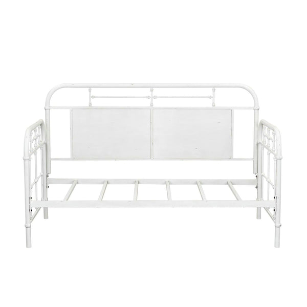 Liberty Furniture Industries Inc. Vintage Series 179-Day Twin Metal Daybed - Antique White