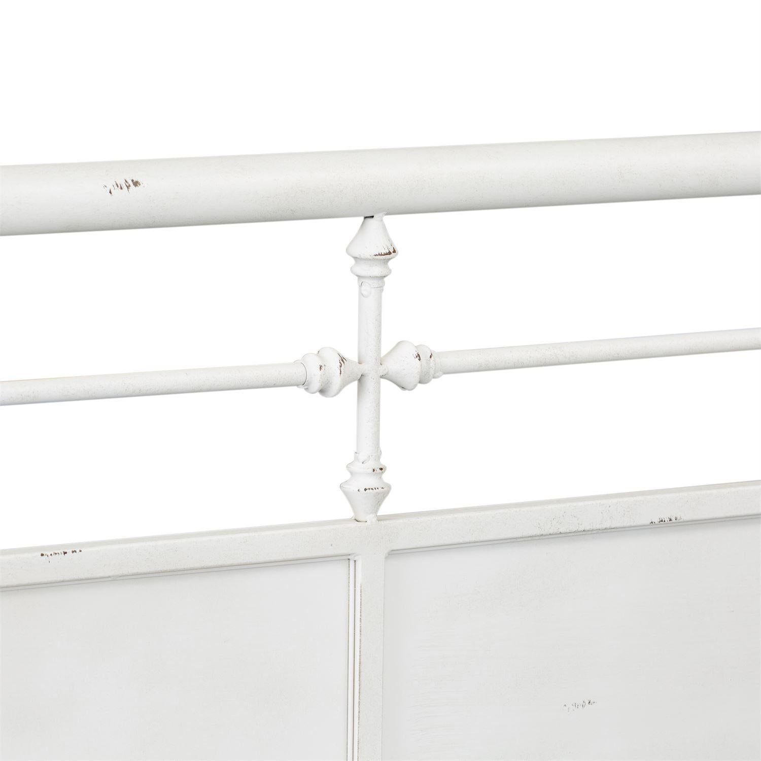 Liberty Furniture Industries Inc. Vintage Series 179-Day Twin Metal Daybed - Antique White IMAGE 5