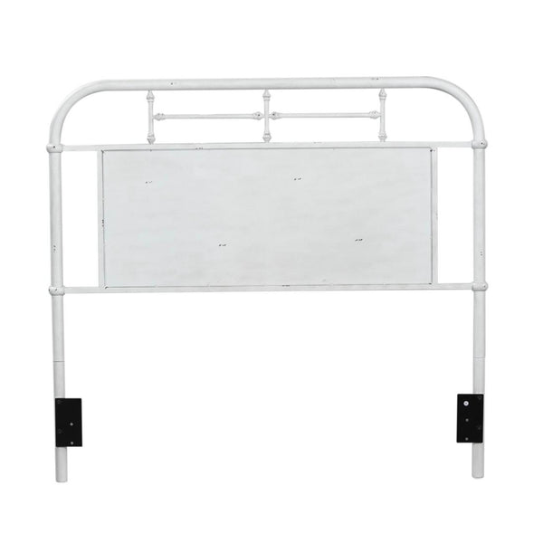 Liberty Furniture Industries Inc. Vintage 179-BR17H-AW Full Metal Headboard - Antique White