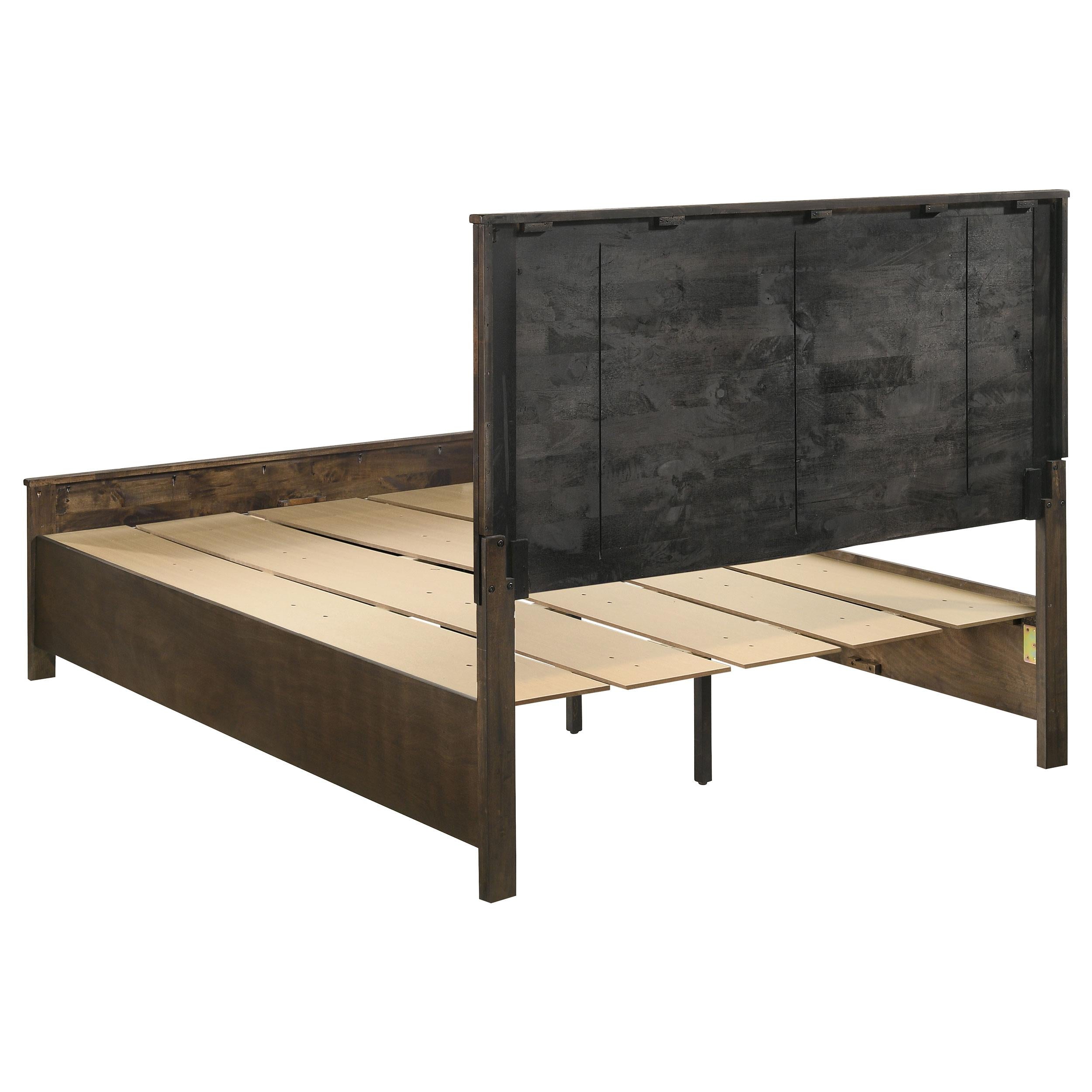  Size_Queen --  Coaster Furniture Woodmont Panel Bed with Storage IMAGE 4