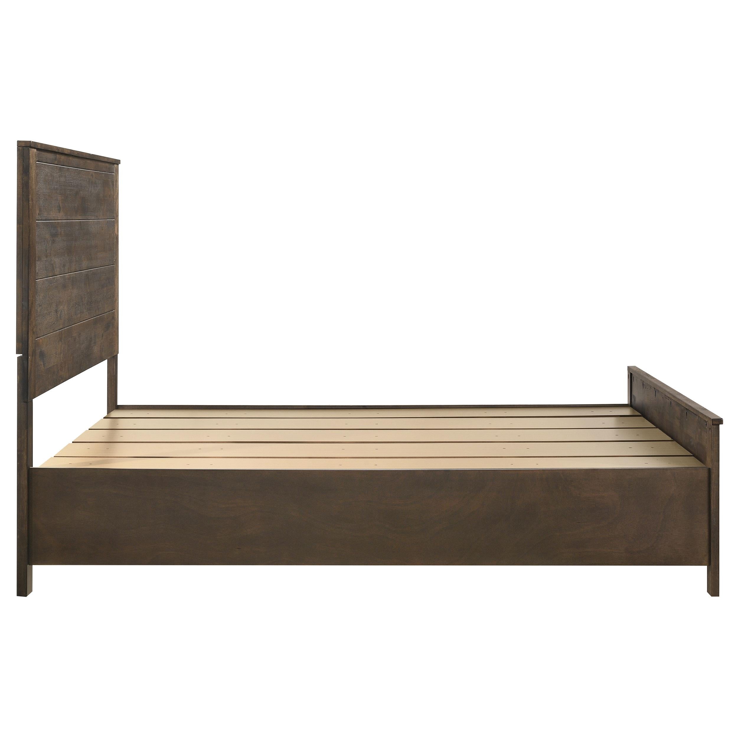  Size_Queen --  Coaster Furniture Woodmont Panel Bed with Storage IMAGE 5