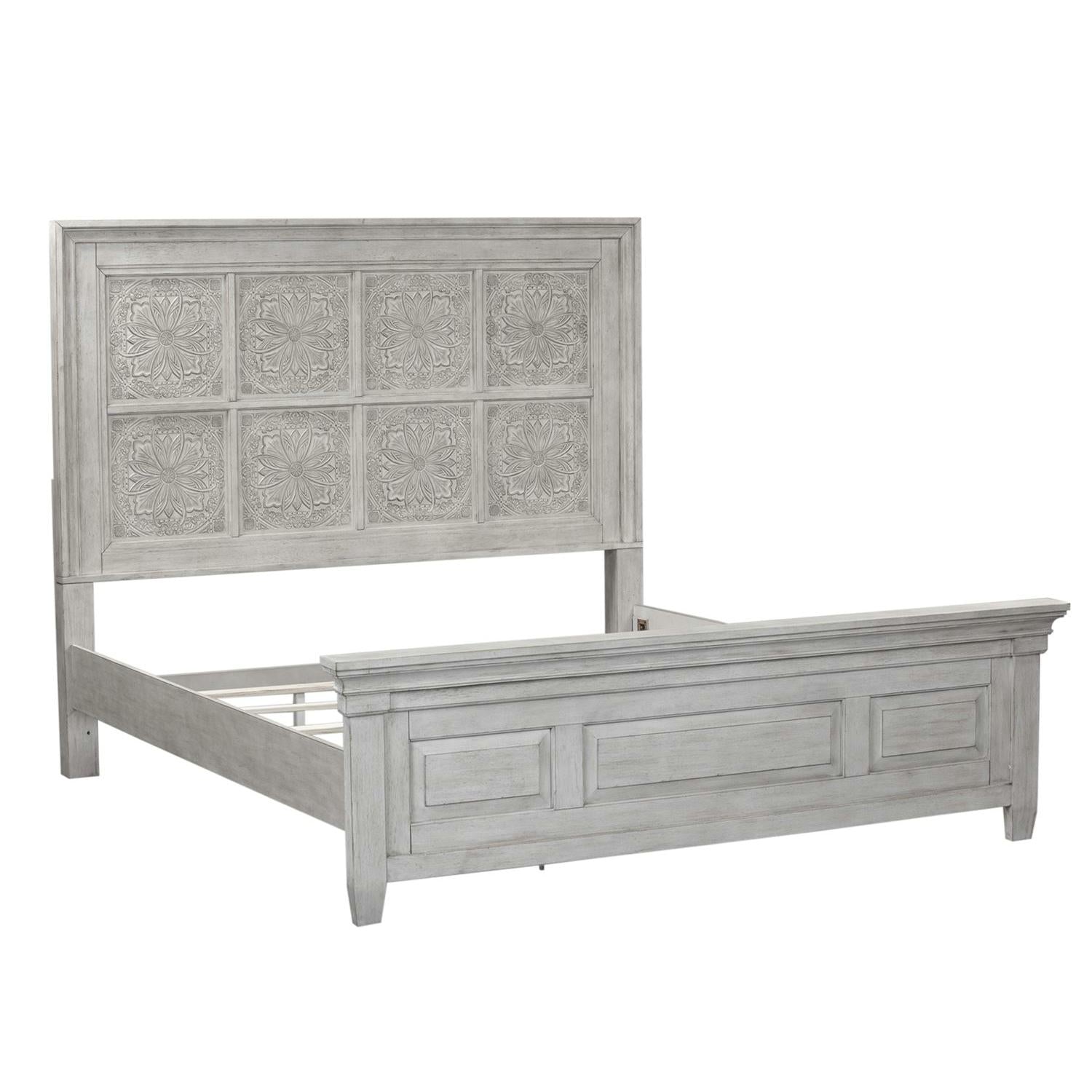  Size_King --  Heartland 824-BR-OKPB King Panel Bed IMAGE 3