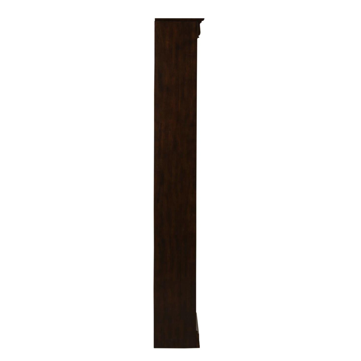  Liberty Furniture Industries Inc. Brayton Manor 273-HO3084-RTA Jr Executive 84 Inch Bookcase IMAGE 4