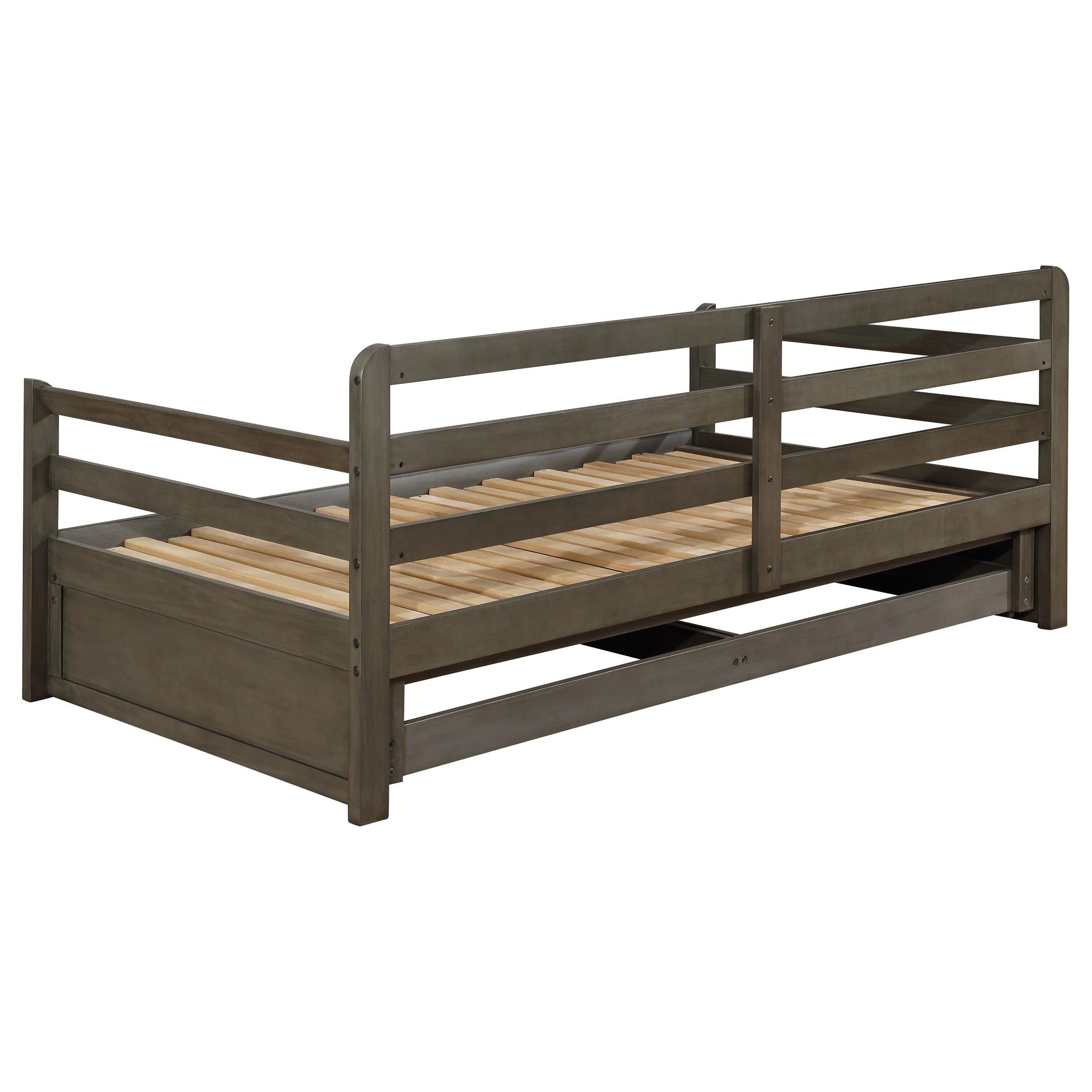  Coaster Furniture Sorrento 305706 2-Drawer Twin XL Daybed with Extension Trundle - Grey IMAGE 7