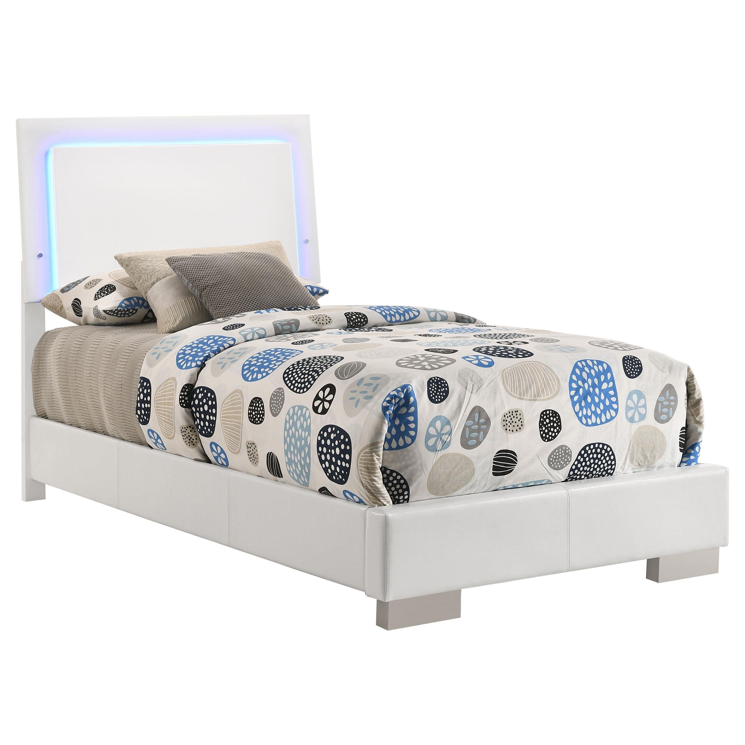  Size_Twin --  Coaster Furniture Felicity Panel Bed IMAGE 2
