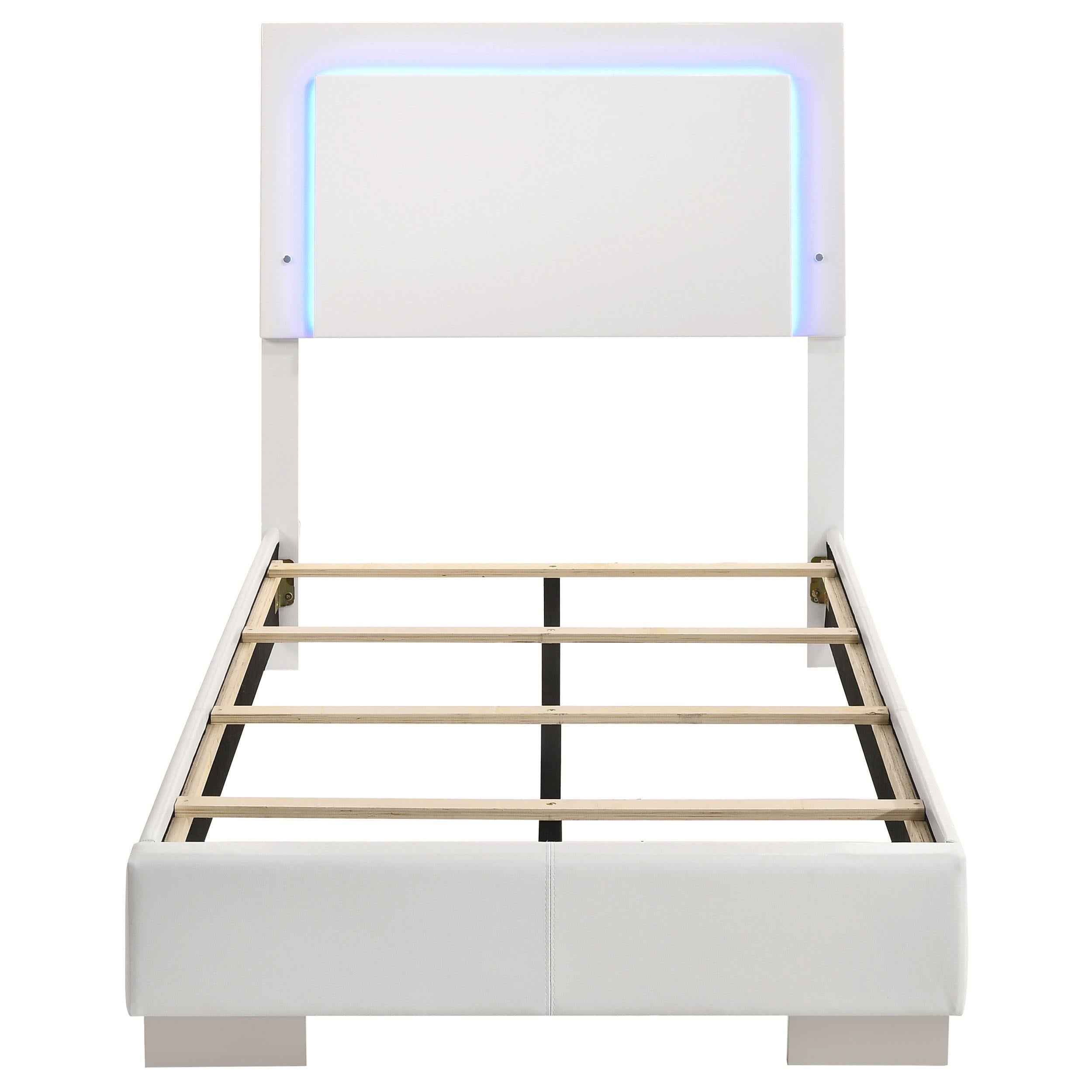  Size_Twin --  Coaster Furniture Felicity Panel Bed IMAGE 3