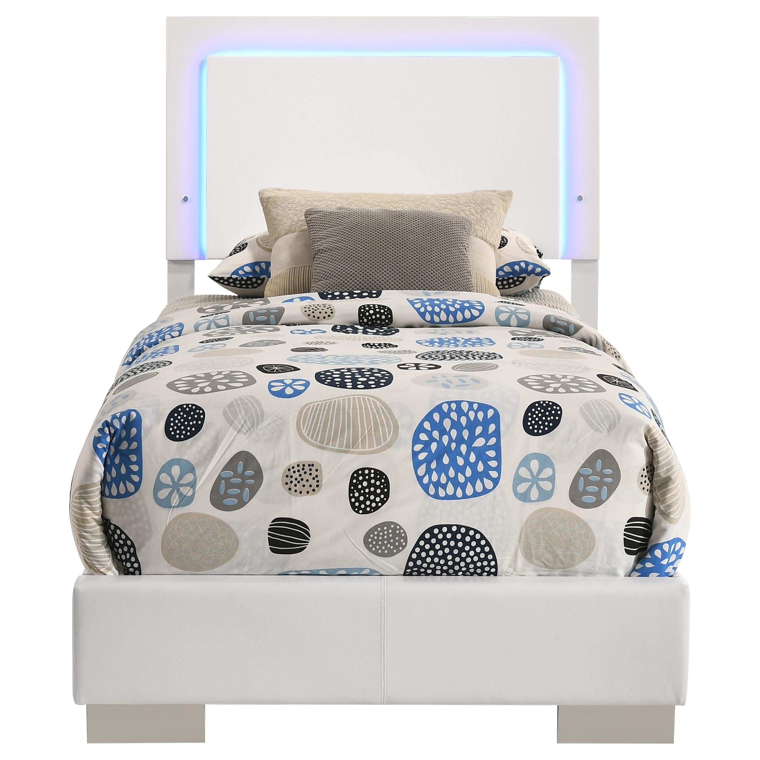  Size_Twin --  Coaster Furniture Felicity Panel Bed IMAGE 4
