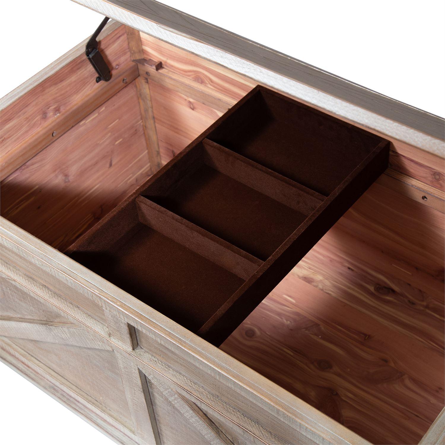 Liberty Furniture Industries Inc. Parkland Falls 172-OT1013 Storage Trunk IMAGE 5
