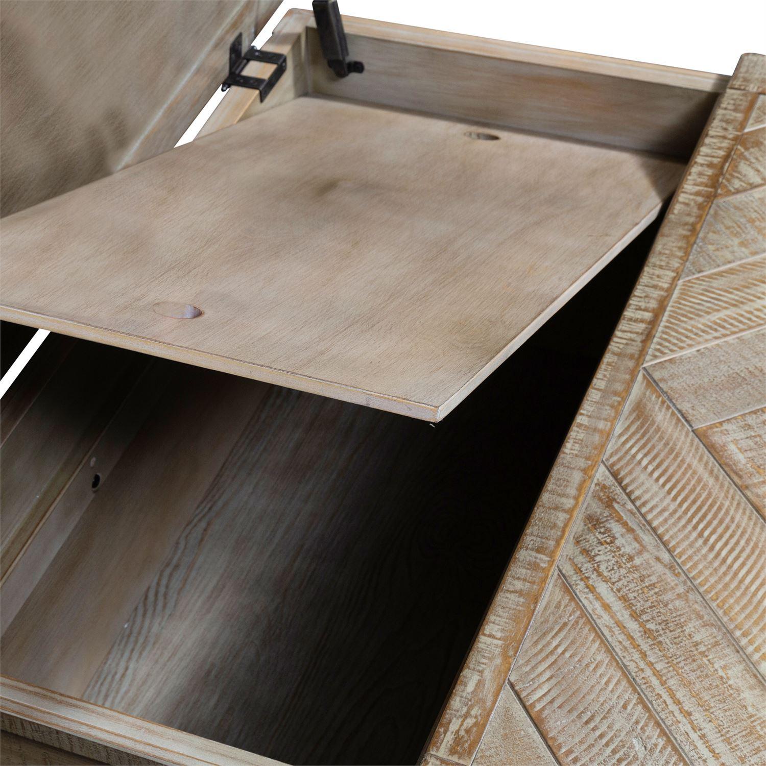  Liberty Furniture Industries Inc. Parkland Falls 172-OT1010 Square Lift Top Cocktail Table IMAGE 5