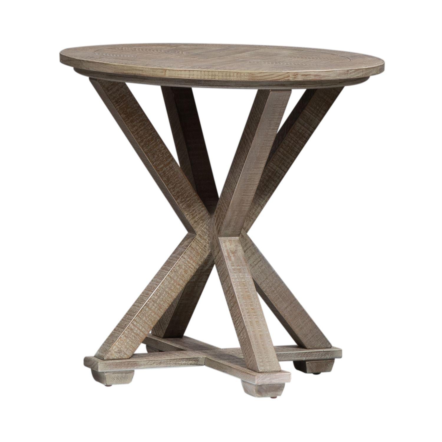  Liberty Furniture Industries Inc. Parkland Falls 172-OT1021 Round End Table IMAGE 3