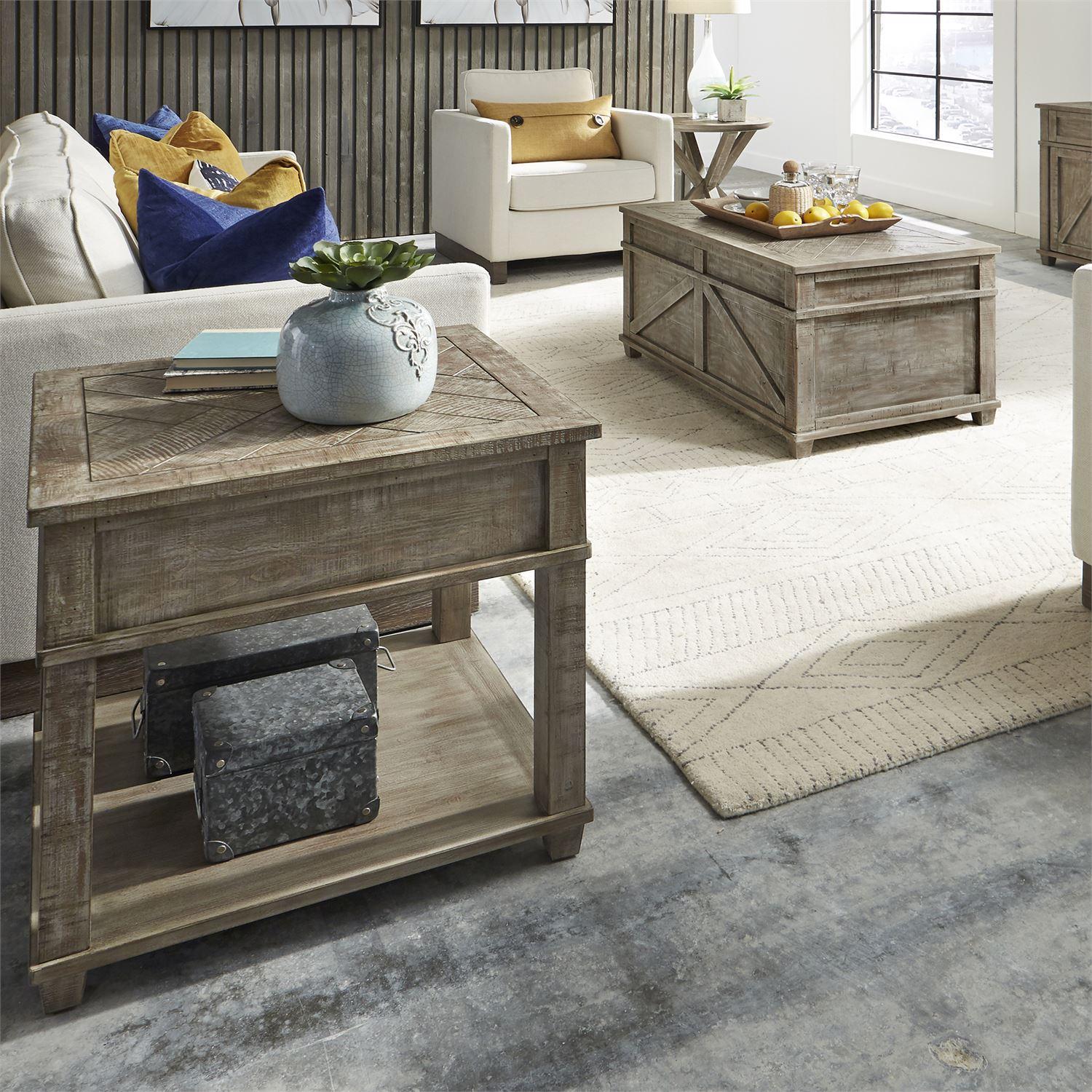  Liberty Furniture Industries Inc. Parkland Falls 172-OT1021 Round End Table IMAGE 9