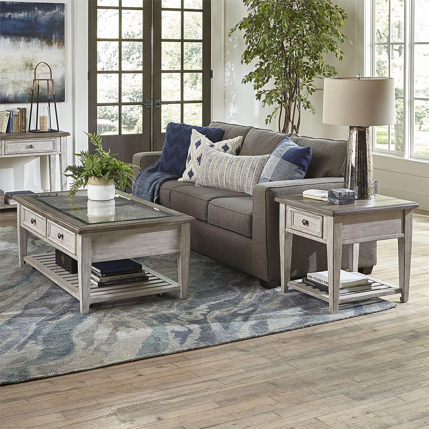 Liberty Furniture Industries Inc. Heartland 824-OT-3PCS Occasional Table Set IMAGE 1
