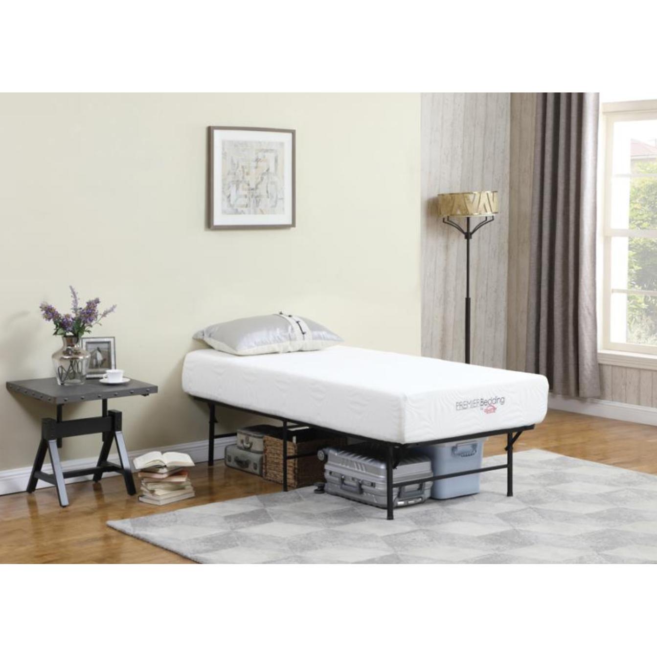  Coaster Furniture Mabel 305957T Metal Twin Mattress Support Platform Bed - Black IMAGE 7
