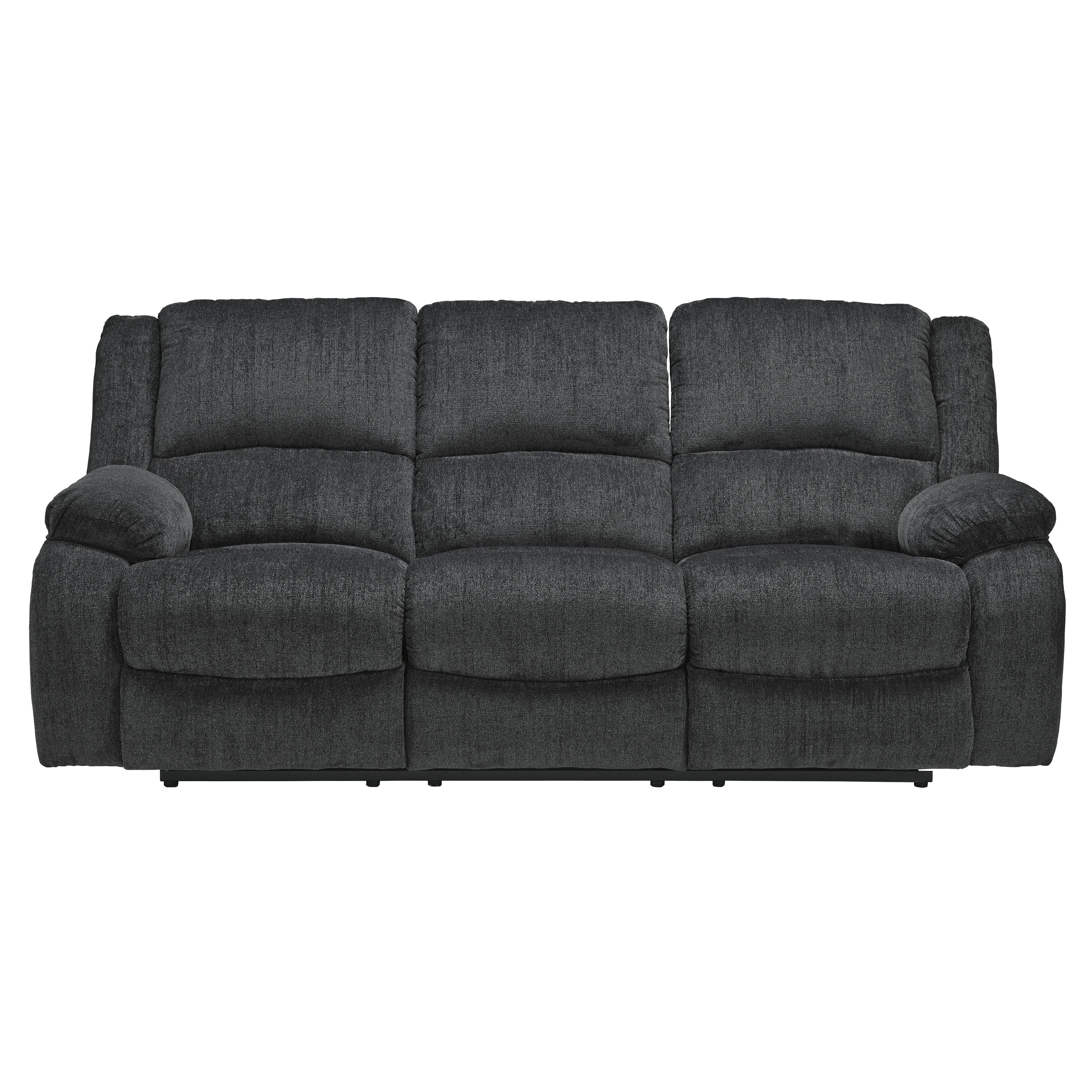  Motion Type_Power Recline --  Signature Design by Ashley Draycoll Reclining Fabric Sofa IMAGE 3