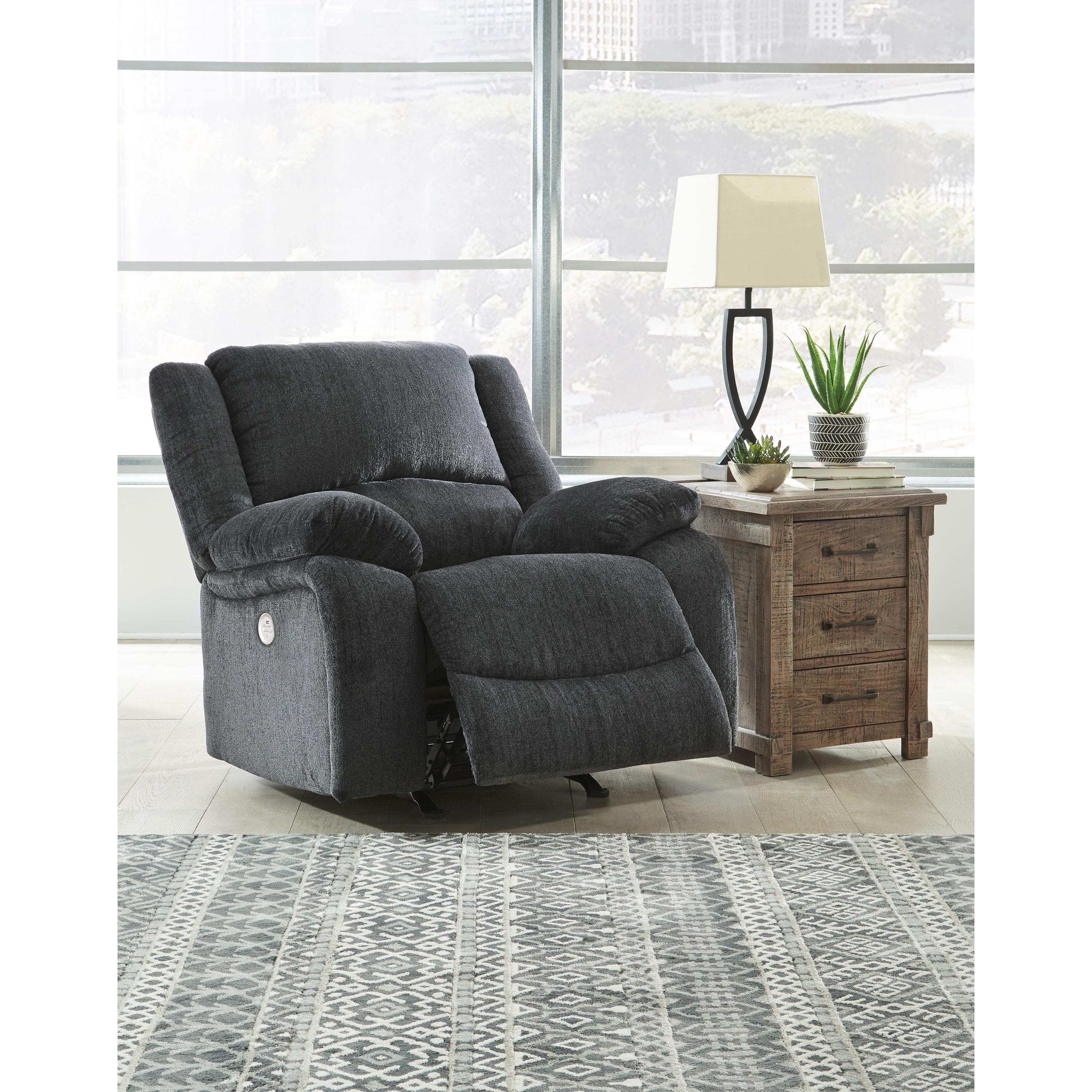  Motion Type_Power --  Draycoll 7650498 Power Rocker Recliner IMAGE 6