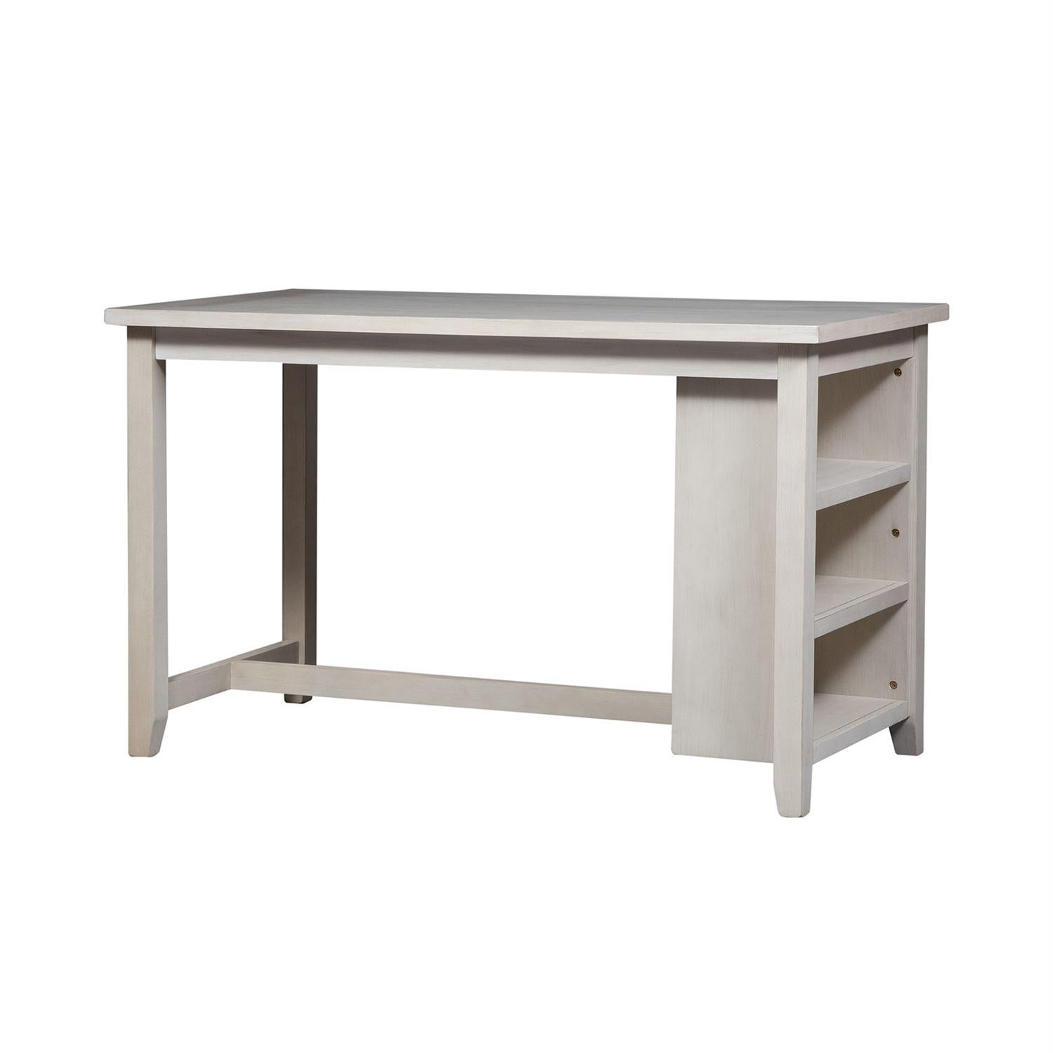  Liberty Furniture Industries Inc. Brook Creek 942W-CD-5CTS 5 Piece Counter Set - White IMAGE 4