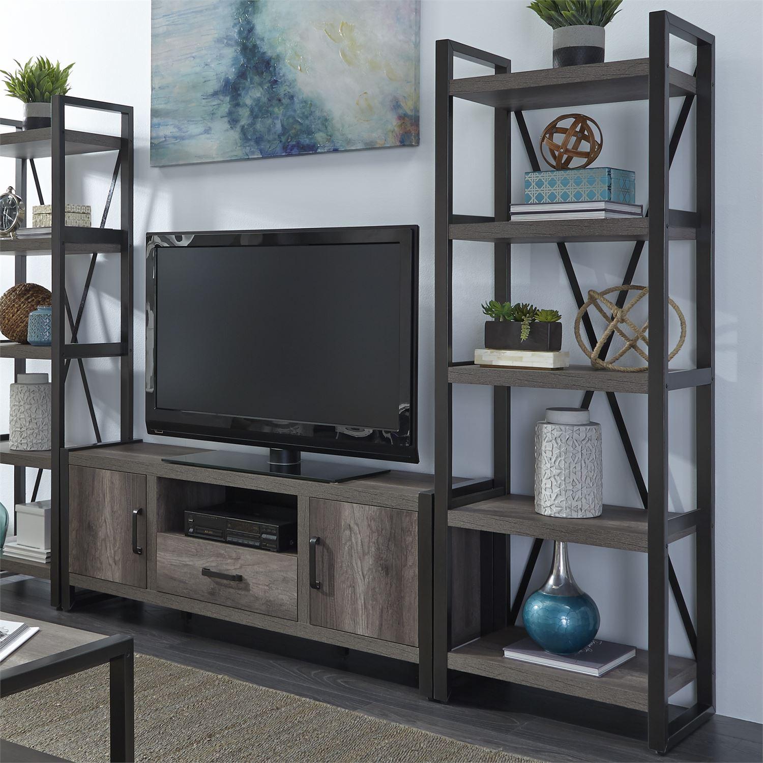  Liberty Furniture Industries Inc. Tanners Creek 686-EP77 Tall Pier Unit/Bookcase IMAGE 7