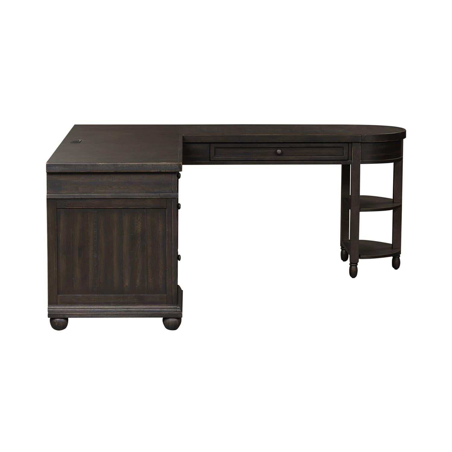  Liberty Furniture Industries Inc. Harvest Home 879-HO-LSD L Shaped Desk Set IMAGE 4
