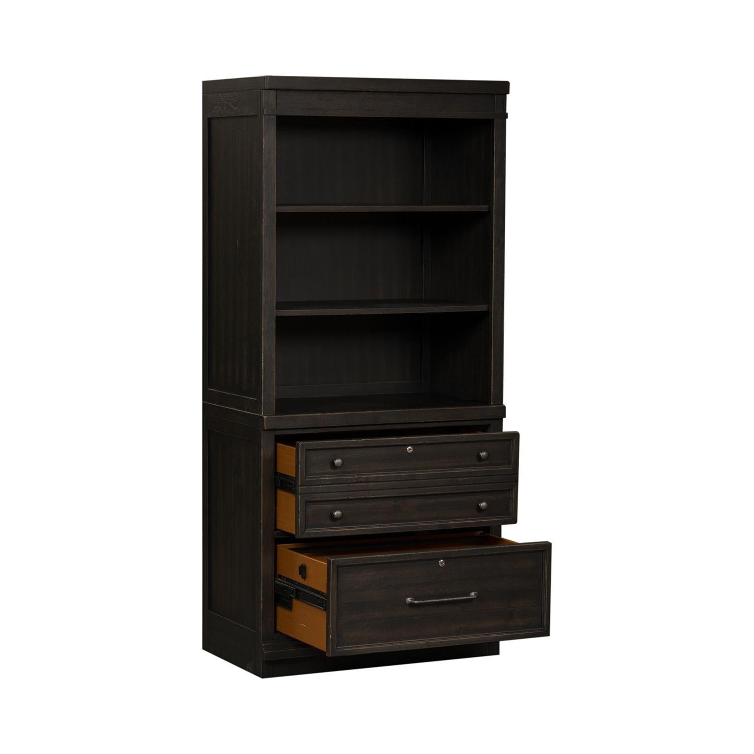  Liberty Furniture Industries Inc. Harvest Home 879-HO-2PCS 2 Piece Hutch & Cabinet Set IMAGE 3