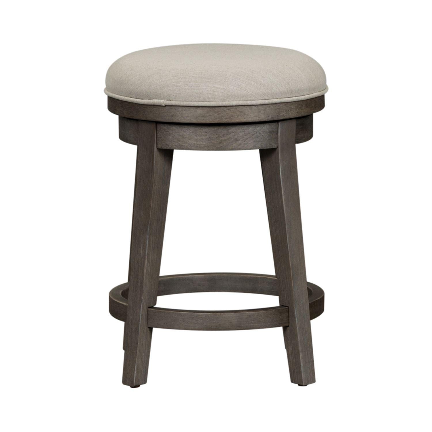  Liberty Furniture Industries Inc. Modern Farmhouse 406-OT9003 Console Swivel Stool IMAGE 1