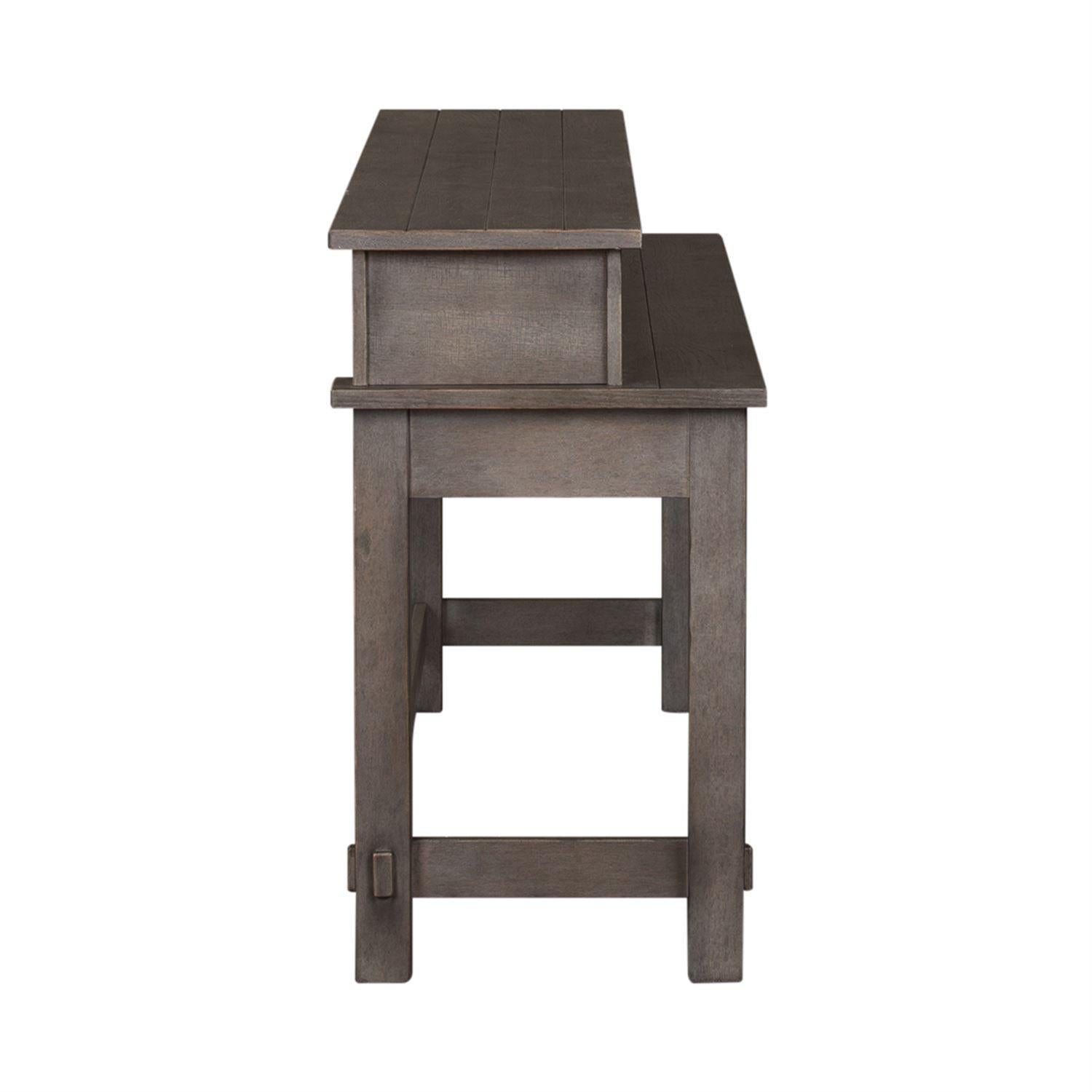  Liberty Furniture Industries Inc. Modern Farmhouse 406-OT7837 Console Bar Table IMAGE 3