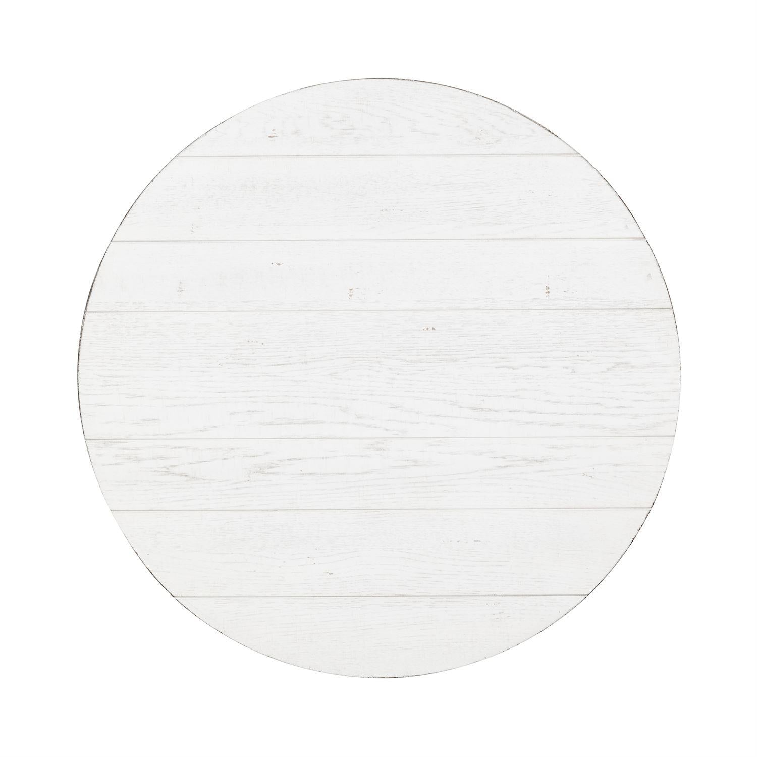  Liberty Furniture Industries Inc. Modern Farmhouse 406W-OT1013 Splay Leg Round Cocktail Table IMAGE 3