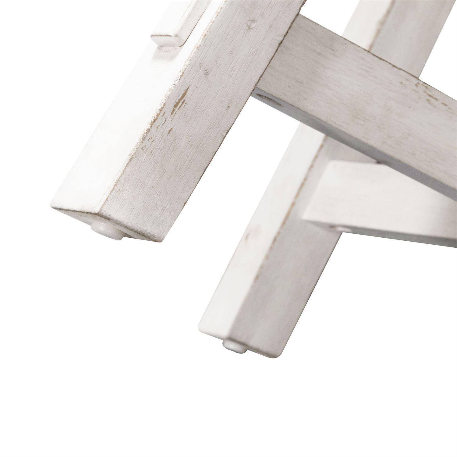 Liberty Furniture Industries Inc. Modern Farmhouse 406W-OT1013 Splay Leg Round Cocktail Table IMAGE 5