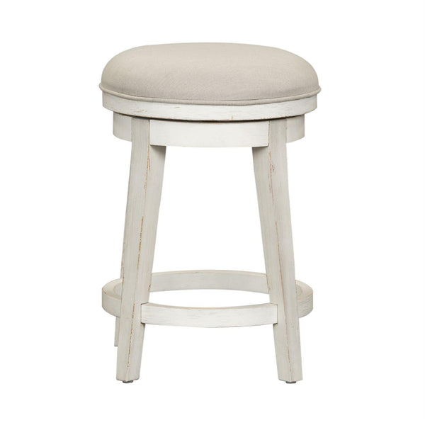 Liberty Furniture Industries Inc. Modern Farmhouse 406W-OT9003 Console Swivel Stool