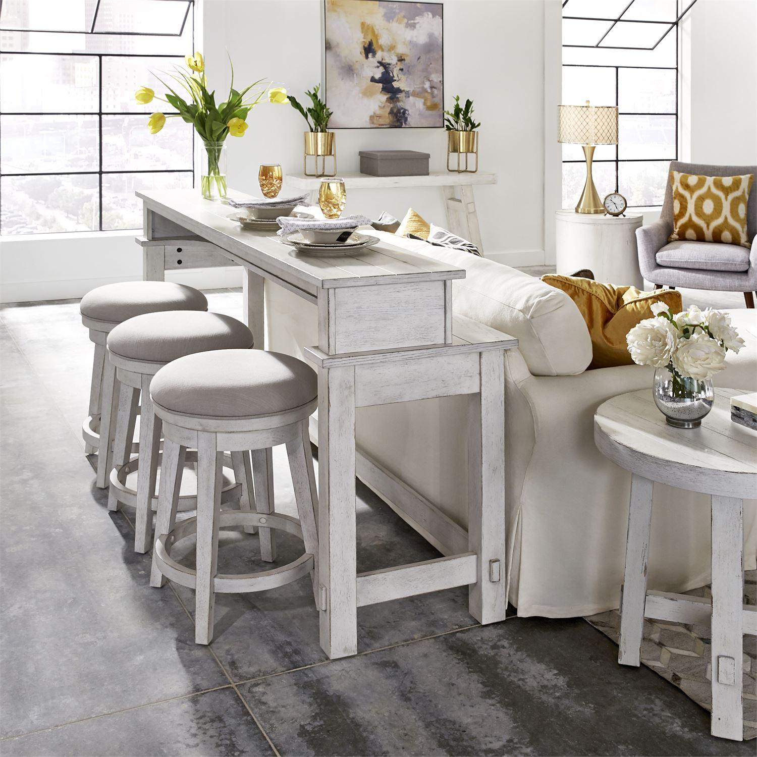  Liberty Furniture Industries Inc. Modern Farmhouse 406W-OT9003 Console Swivel Stool IMAGE 9