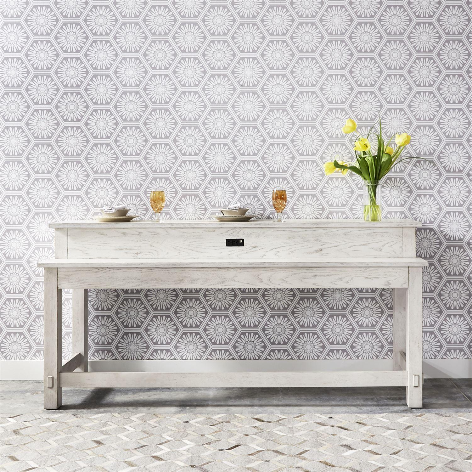  Liberty Furniture Industries Inc. Modern Farmhouse 406W-OT-4PCS Occasional Table Set IMAGE 2