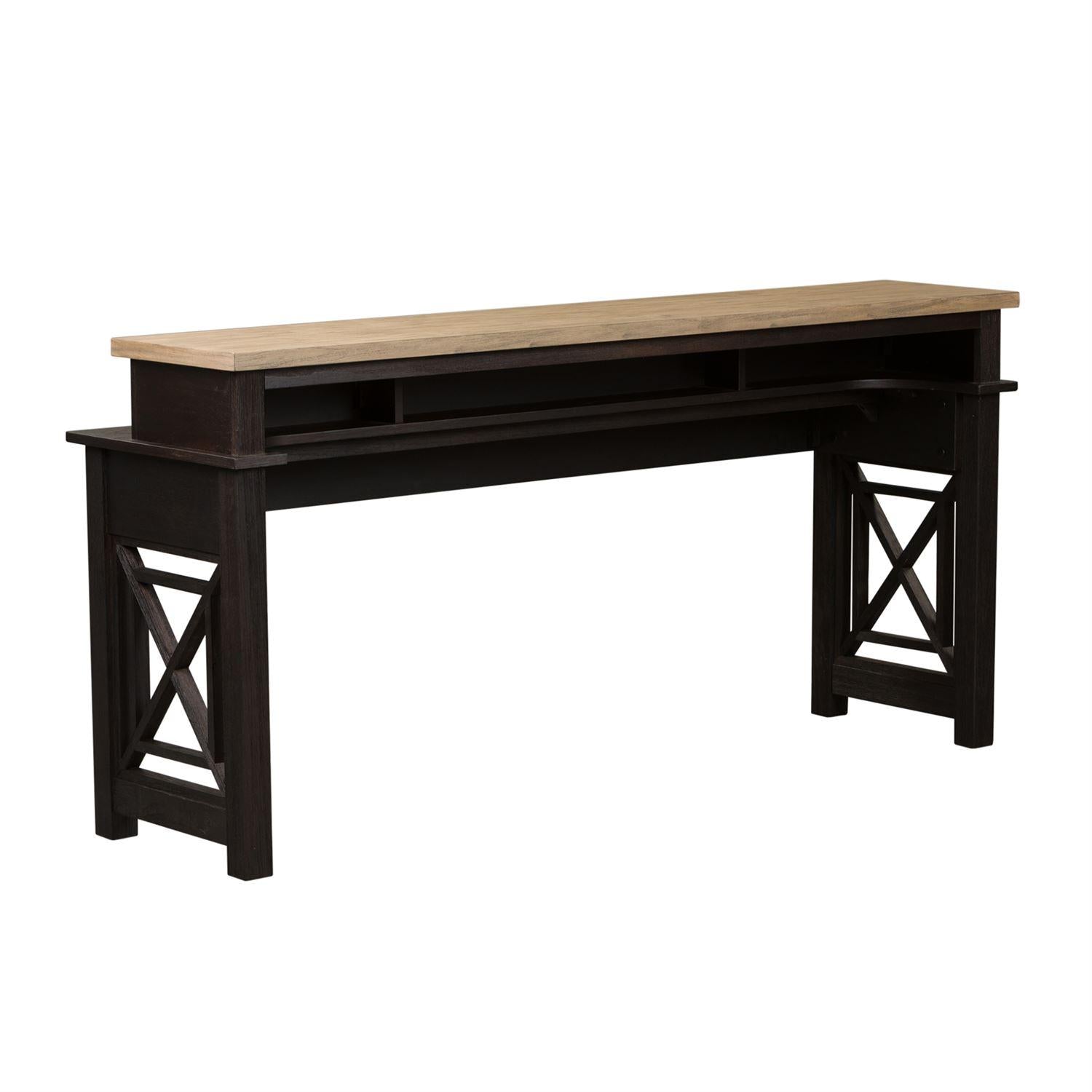  Liberty Furniture Industries Inc. Heatherbrook 422-OT7436 Console Bar Table IMAGE 2