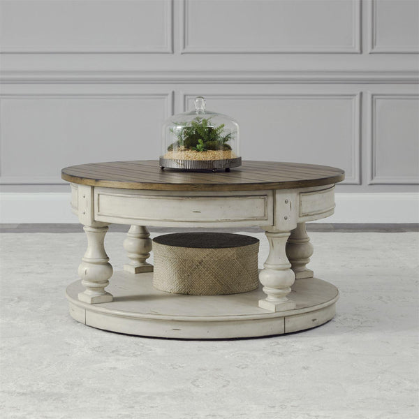 Liberty Furniture Industries Inc. Morgan Creek 498-OT1011 Round Cocktail Table