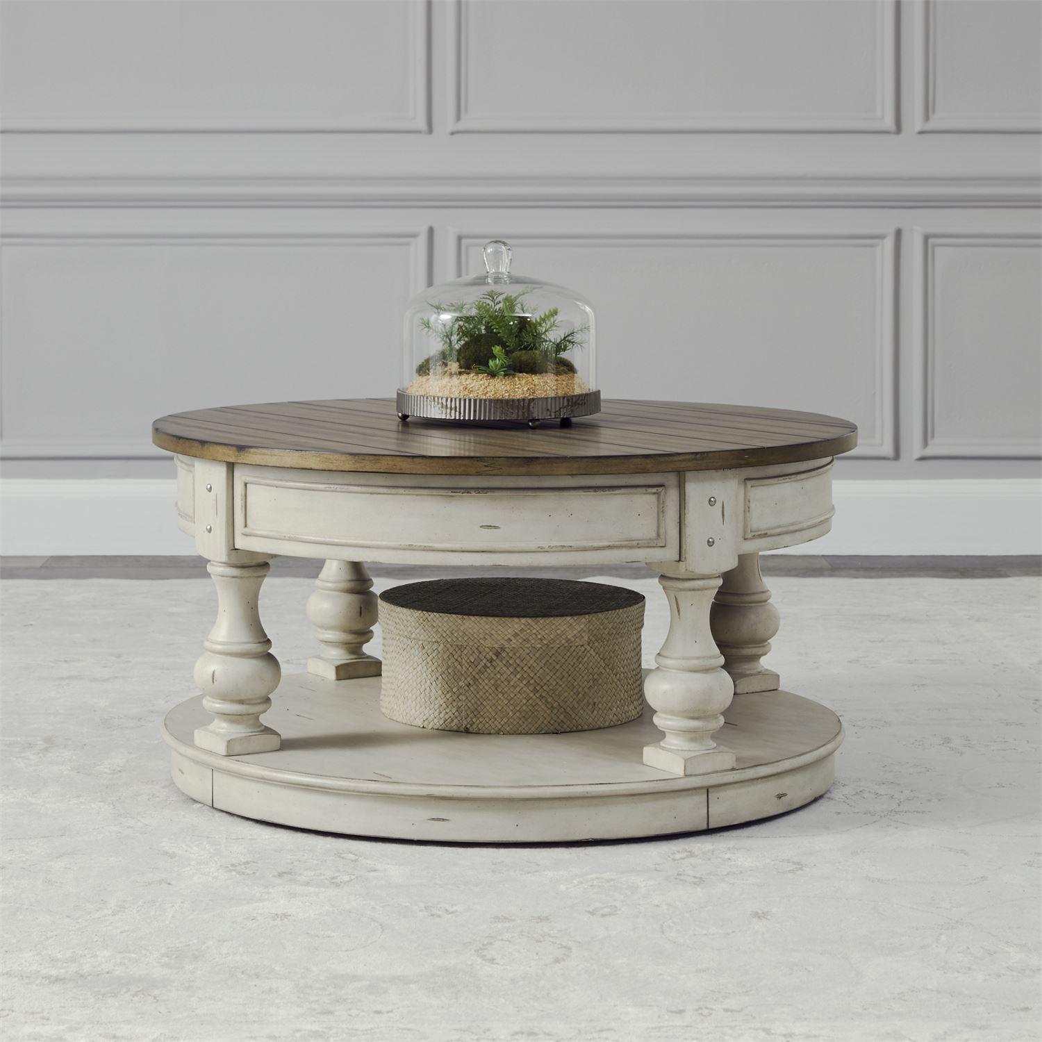  Liberty Furniture Industries Inc. Morgan Creek 498-OT-O3PCS Occasional Table Set IMAGE 2